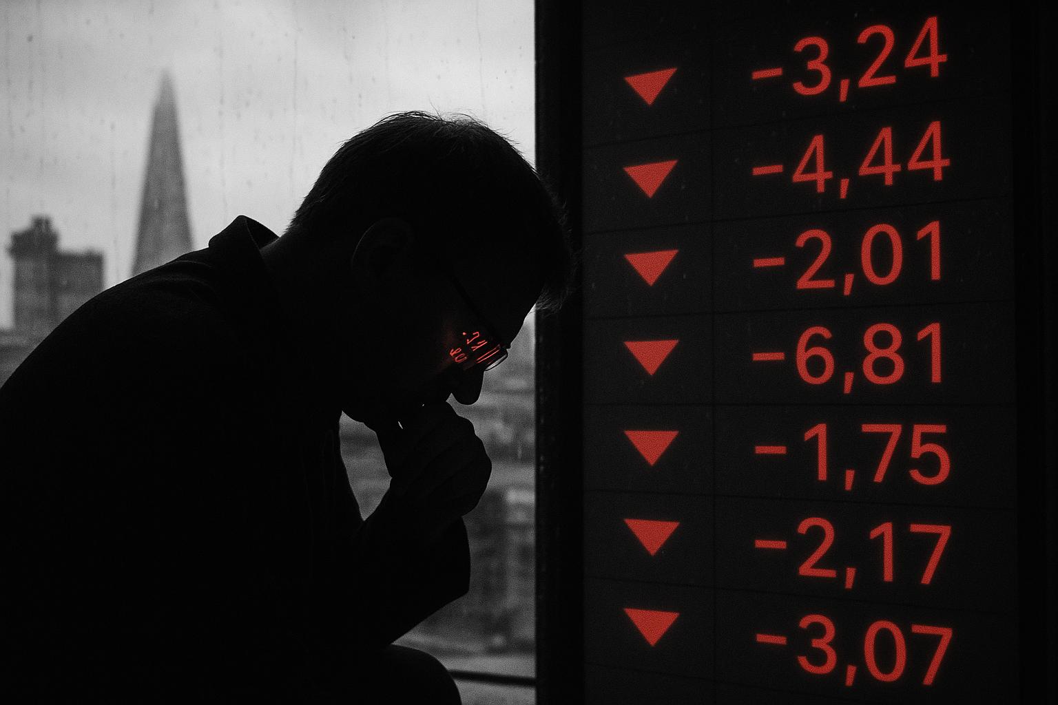 UK investor confidence plunges as mixed Labour messaging and weak GDP deepen market jitters