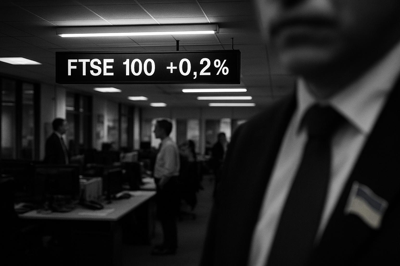 FTSE nudges higher as Washington talks boost defence stocks ahead of Jackson Hole