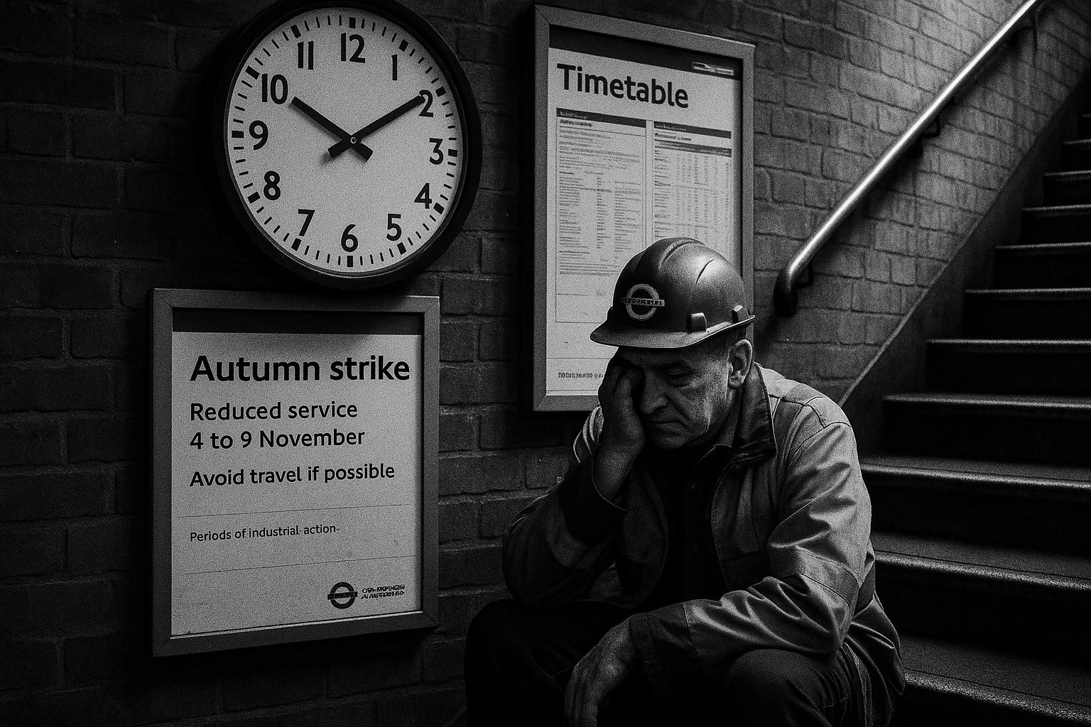 Rolling seven-day London Underground strikes threaten autumn disruption and a £90 million per day cost