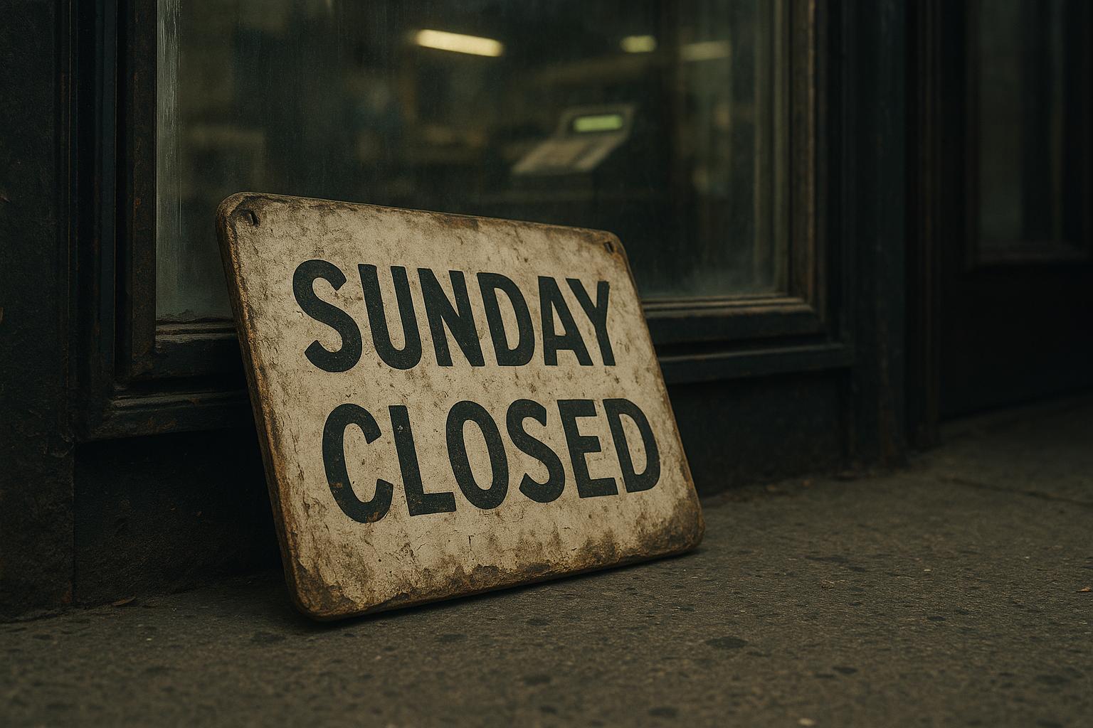 UK supermarkets may soon be able to extend Sunday trading hours amid economic pressures