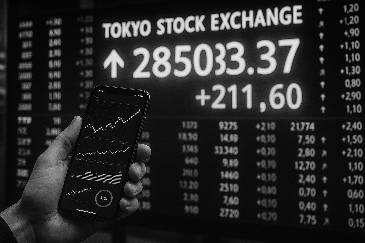 Asian markets edge higher amid global policy easing and political uncertainties
