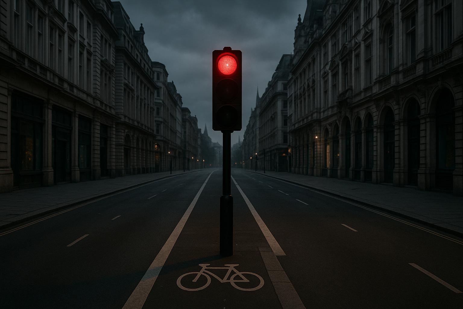 London crackdowns on cyclists running red lights intensify amid cycling surge