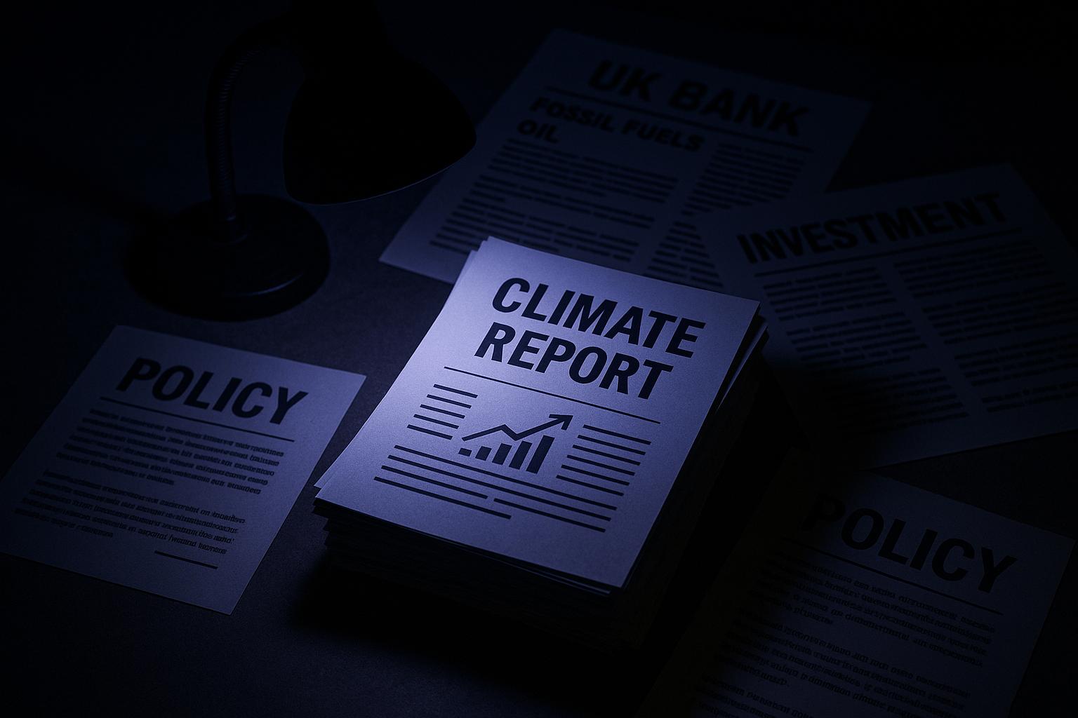 UK banks increase fossil fuel financing in 2024 amid climate concerns
