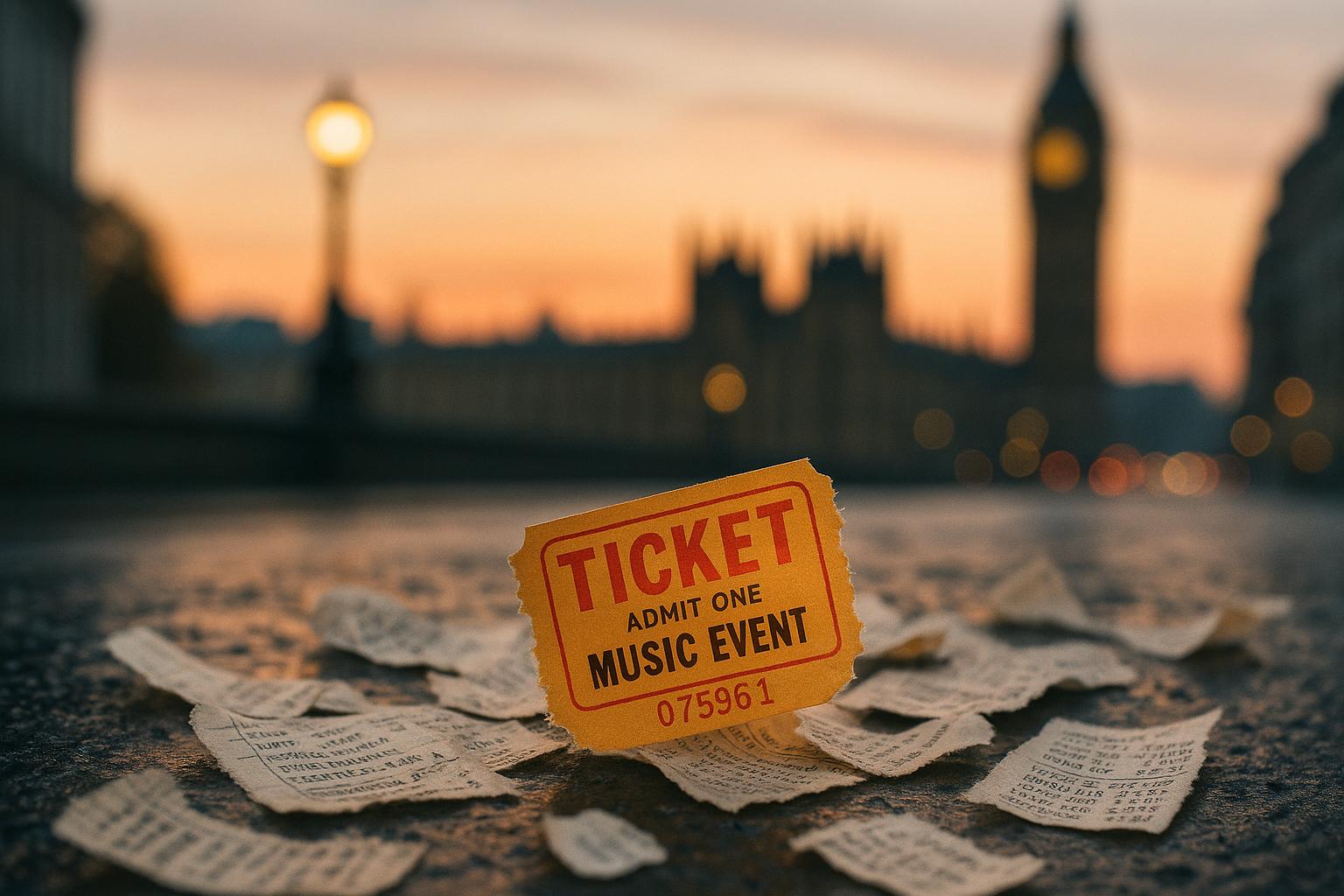 UK government introduces groundbreaking ticket resale cap to curb scalping and empower fans