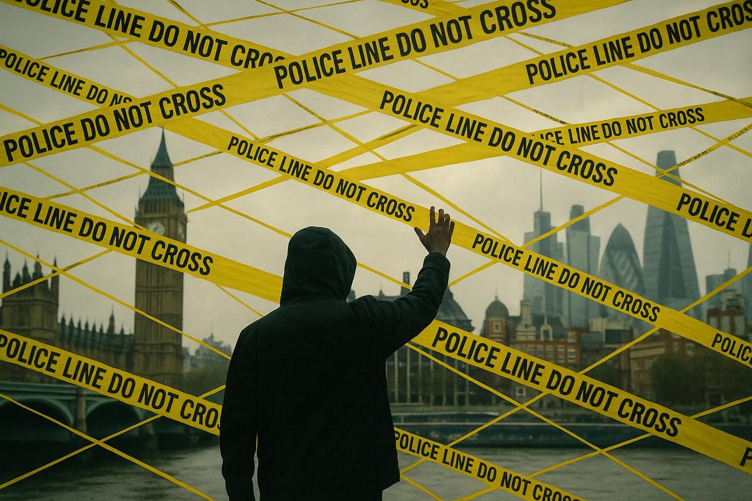 Woman’s act of vandalism on Israeli hostage ribbons sparks outrage in London