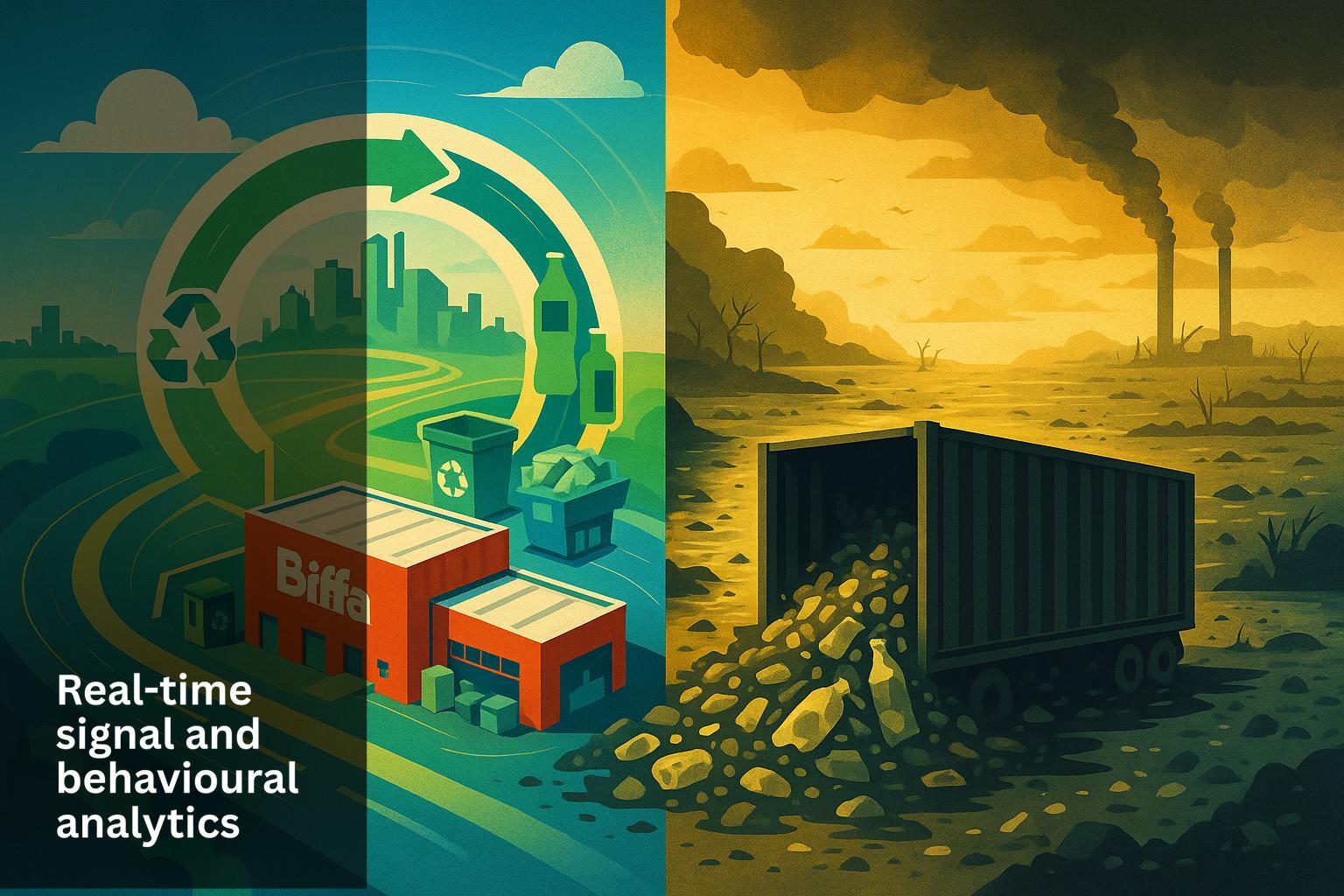 Are domestic plastic recycling jobs and climate benefits preserved if the UK keeps and strengthens onshore capacity around exemplars such as Biffa?