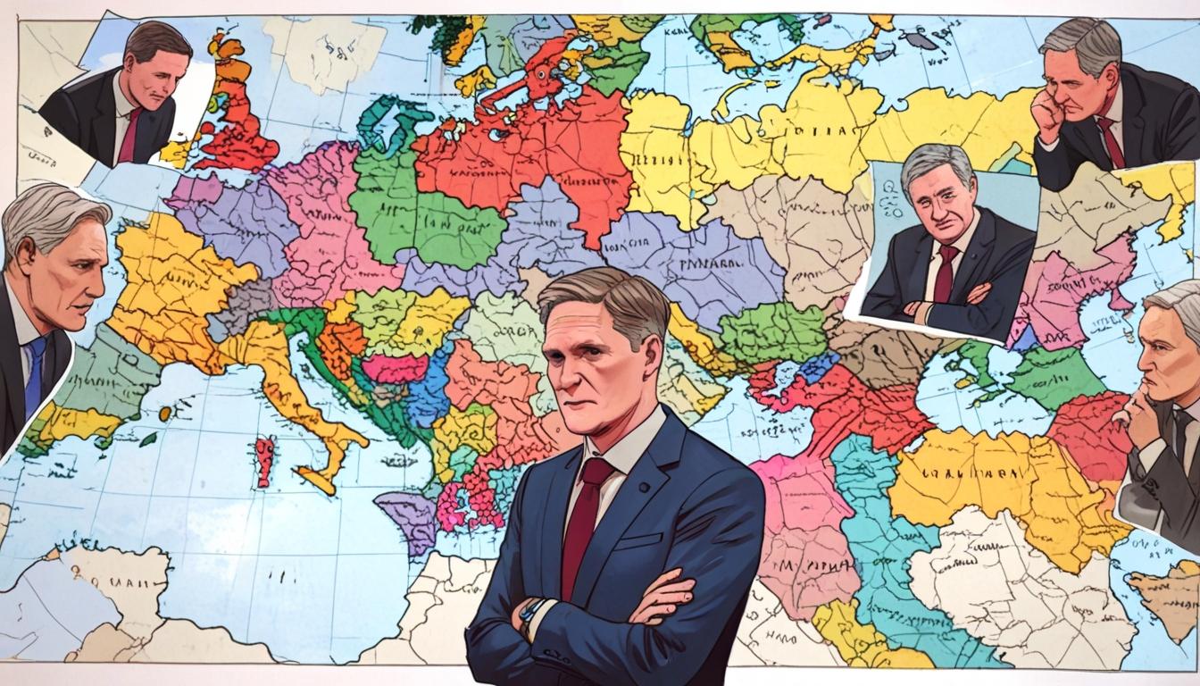 UK faces challenges in providing leadership for Ukraine amidst European uncertainties