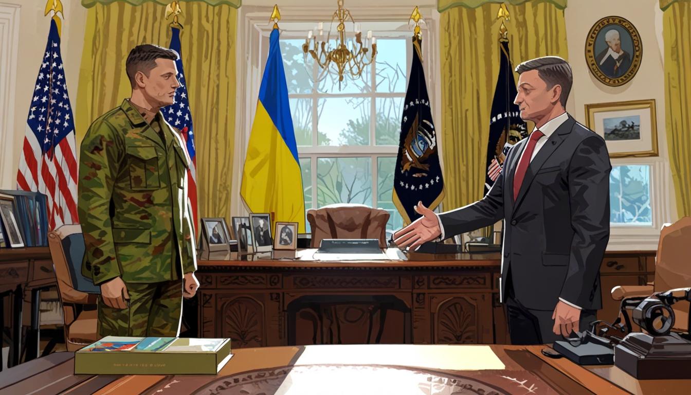 Zelensky faces criticism in contentious Oval Office meeting