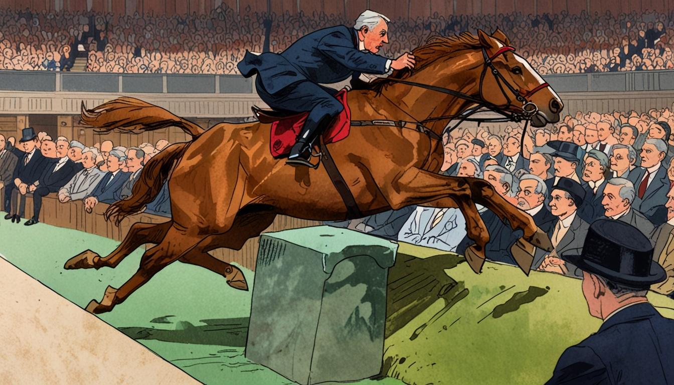 Colonel Day exposes steeplechase cruelty as MPs dismiss horse welfare concerns