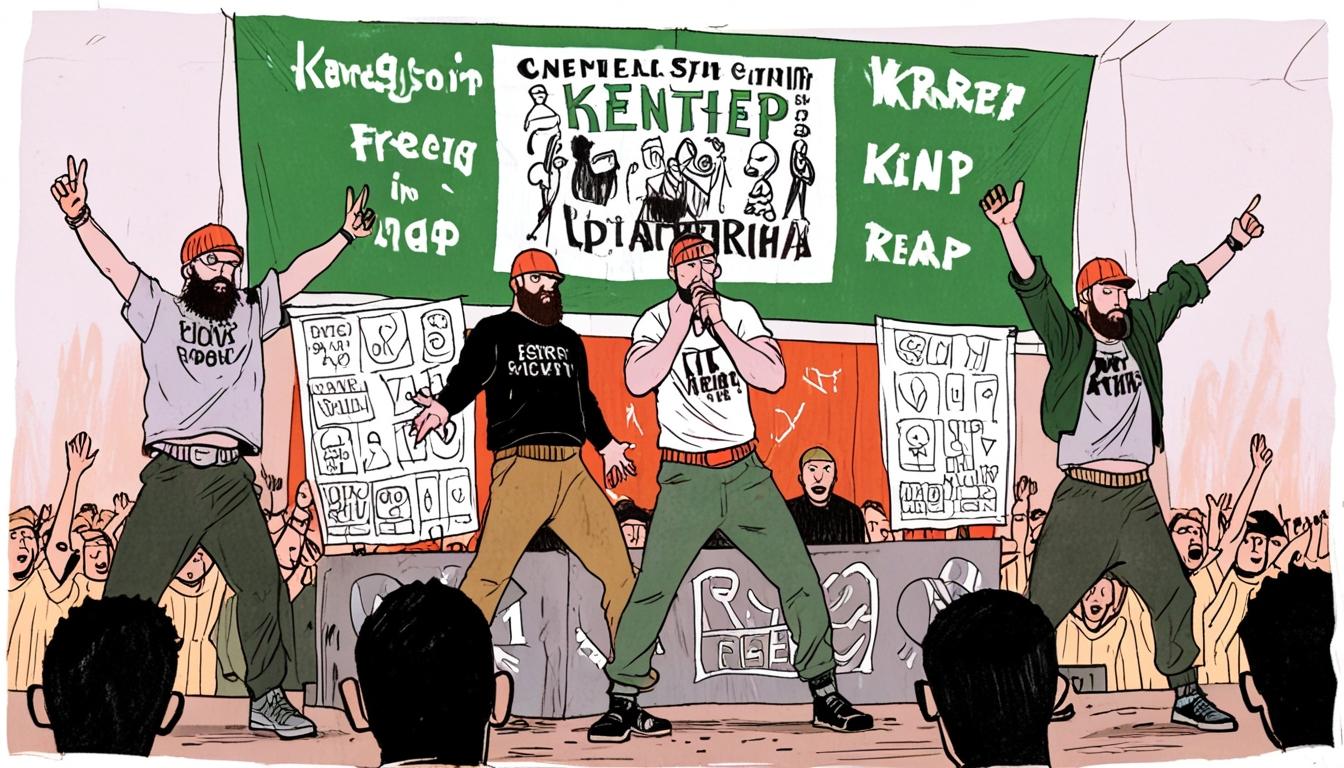 Kneecap’s violent rhetoric sparks political backlash and venue cancellations