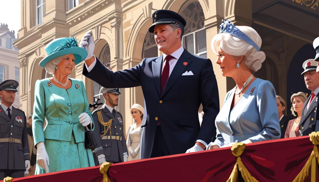 Sir Keir Starmer criticised for breaching royal protocol during WW2 anniversary event