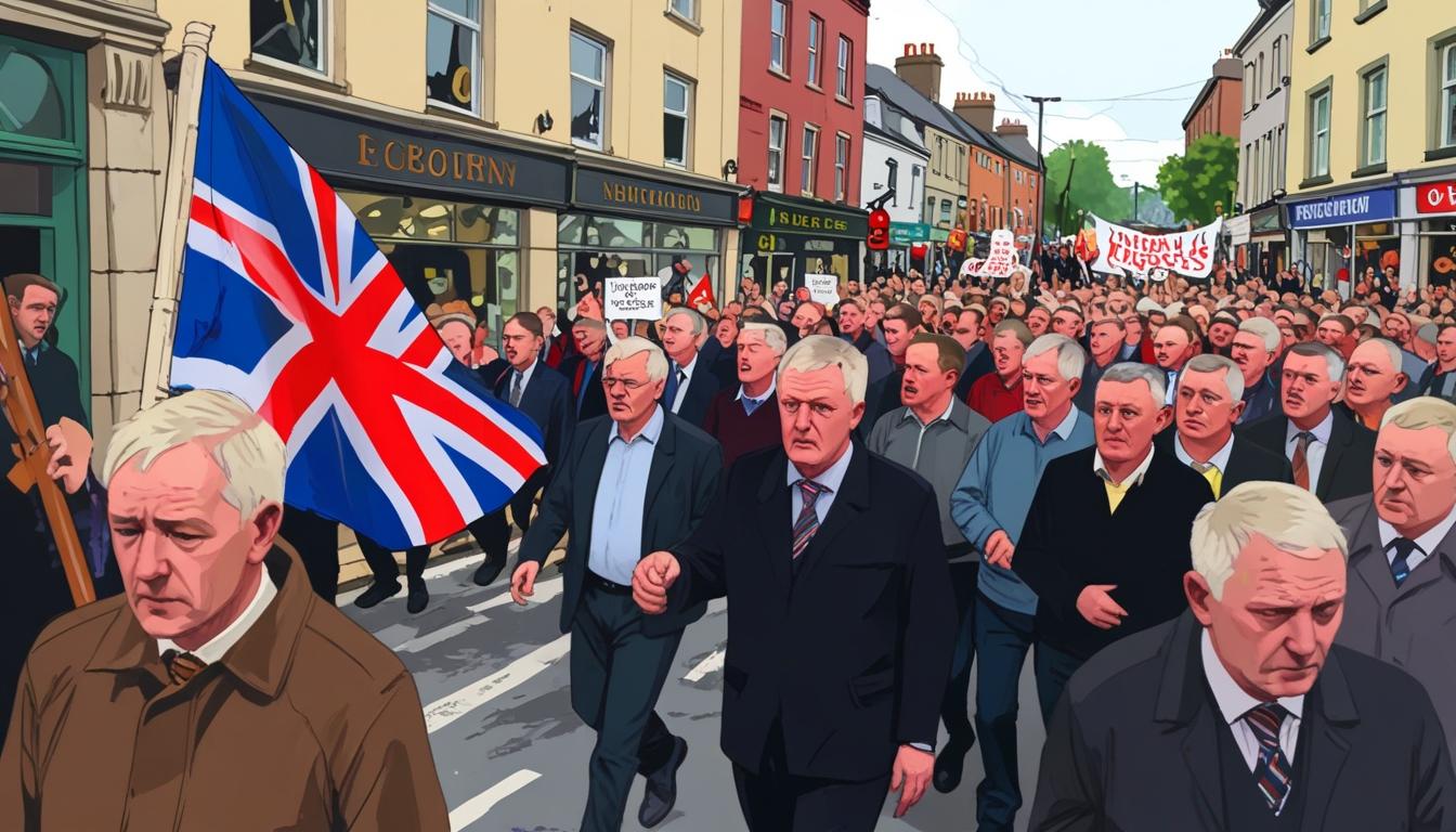 Stormont officials spark anger by attending parade with anti-Catholic songs on day of Pope's death