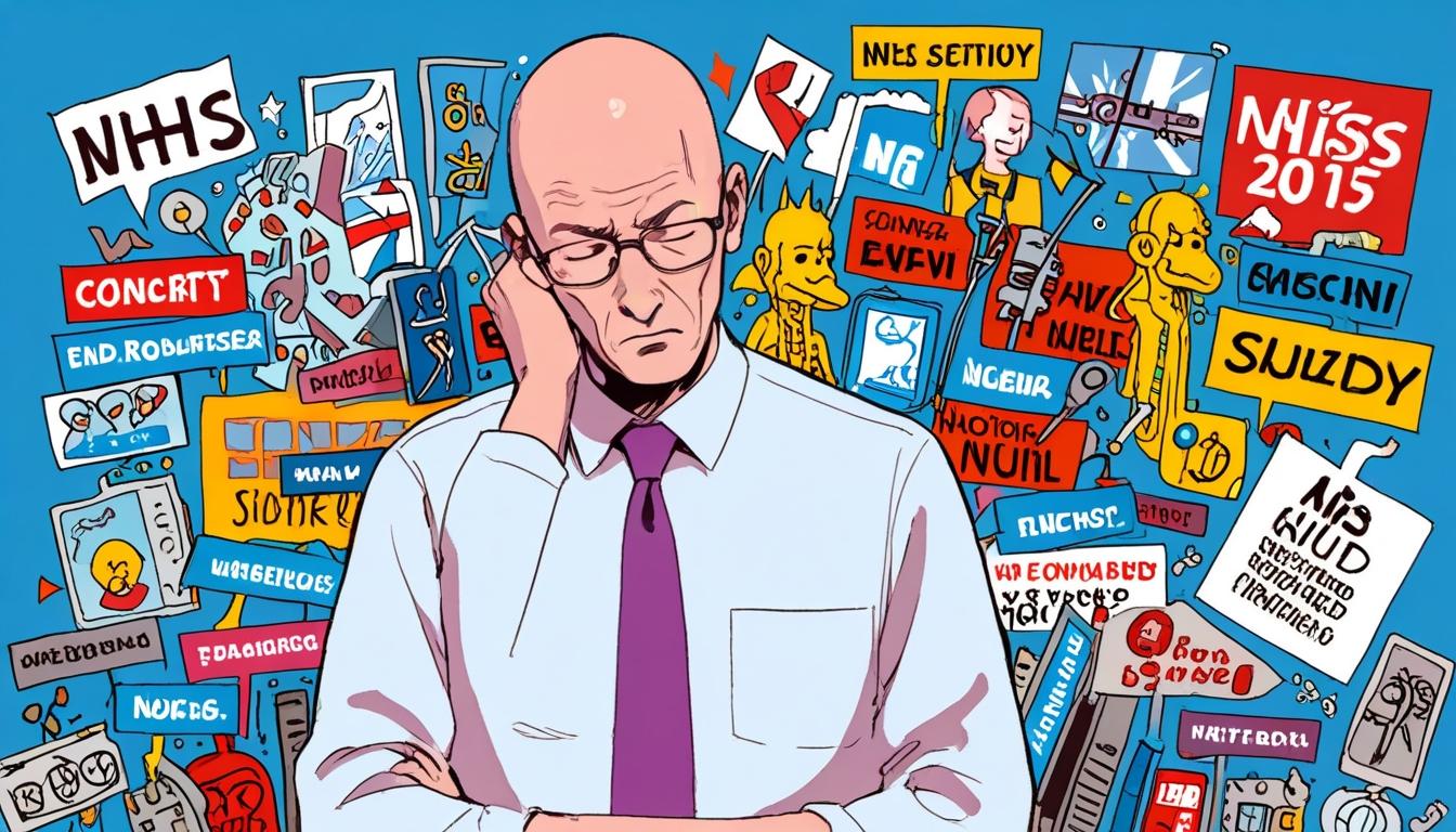 John Swinney’s first year as First Minister marred by health, infrastructure, and party crises