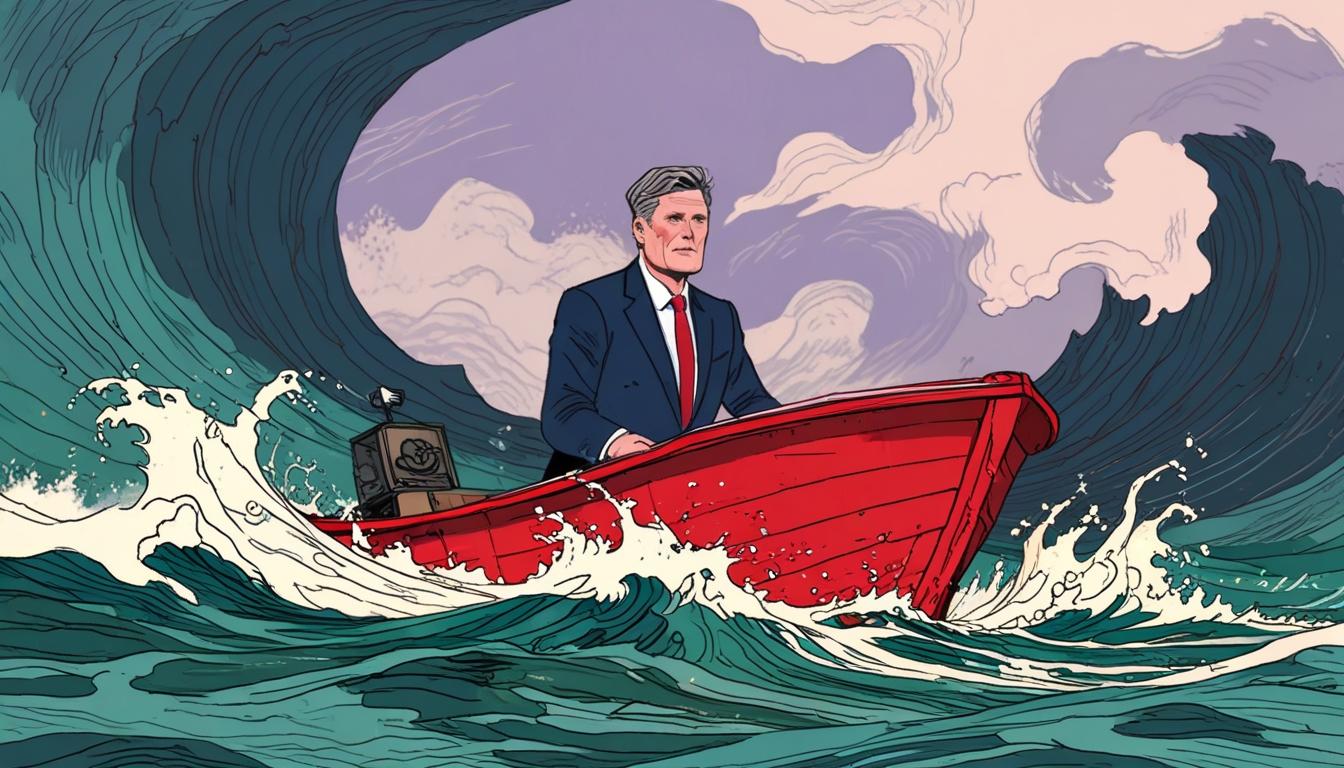 Keir Starmer faces unprecedented crisis as Labour support plunges amid rising populism