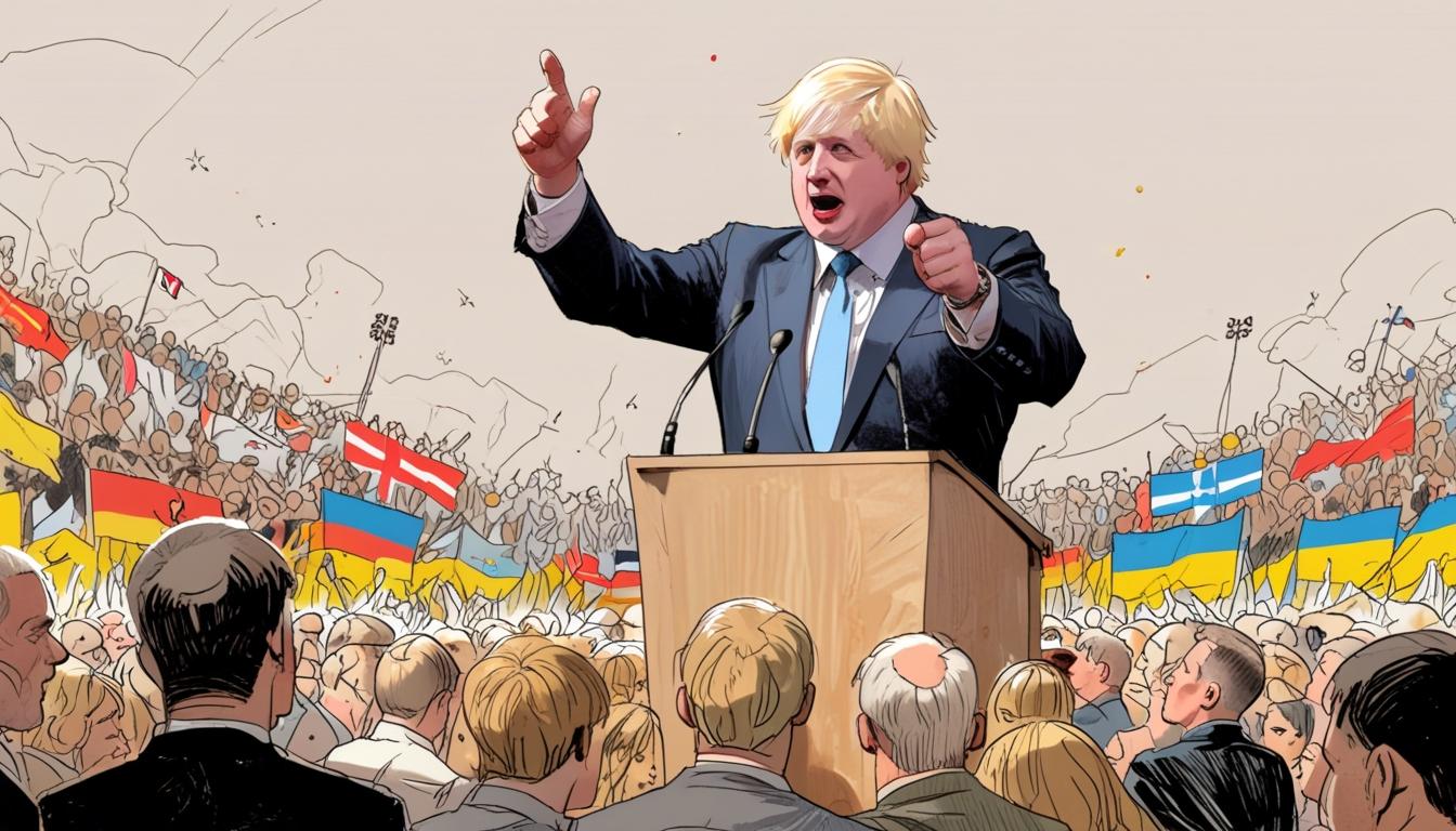 Boris Johnson urges Britain to take tougher action against Putin’s war in Ukraine