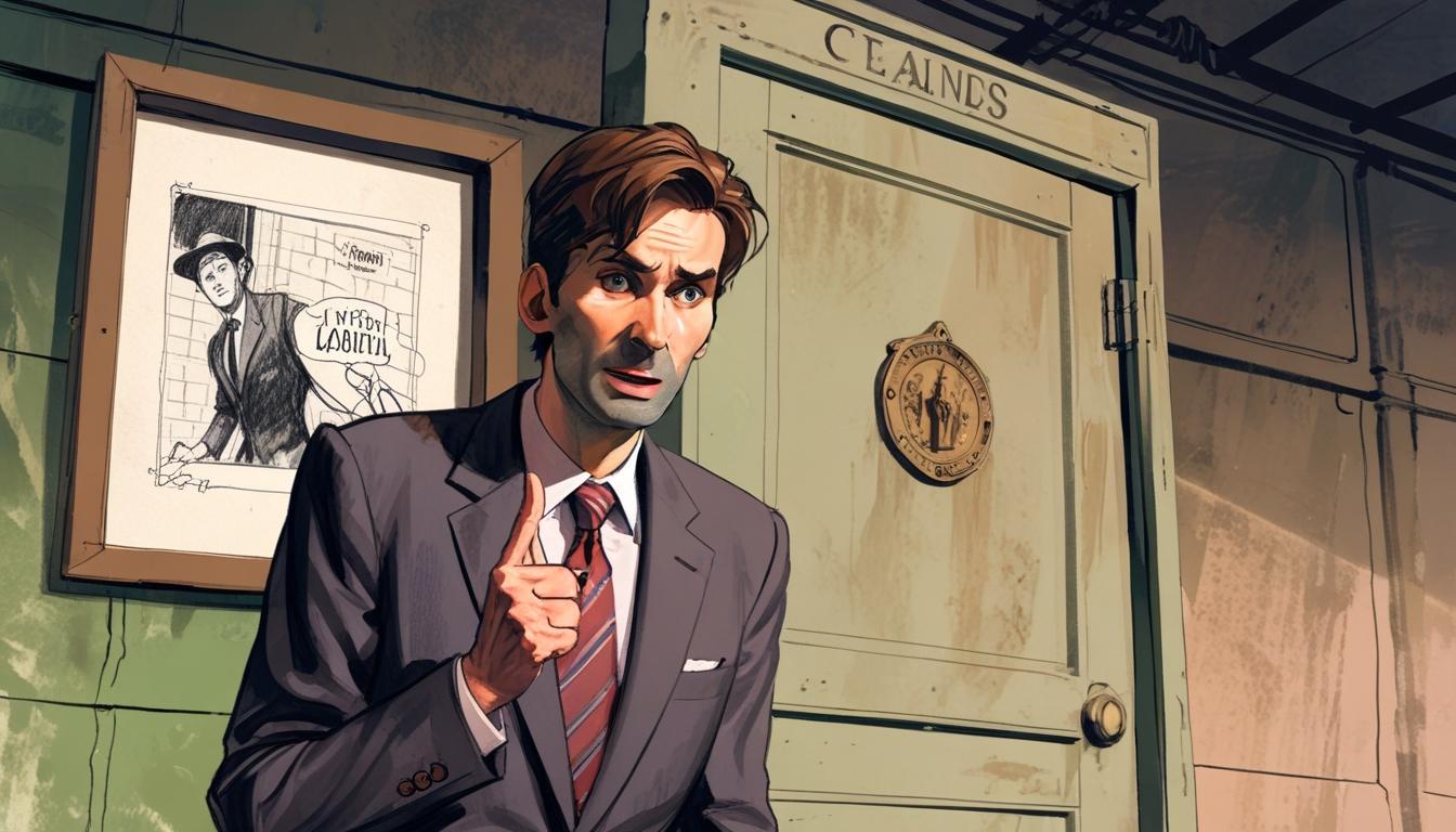 David Tennant uses Alcatraz jab to critique political leadership and rising populism