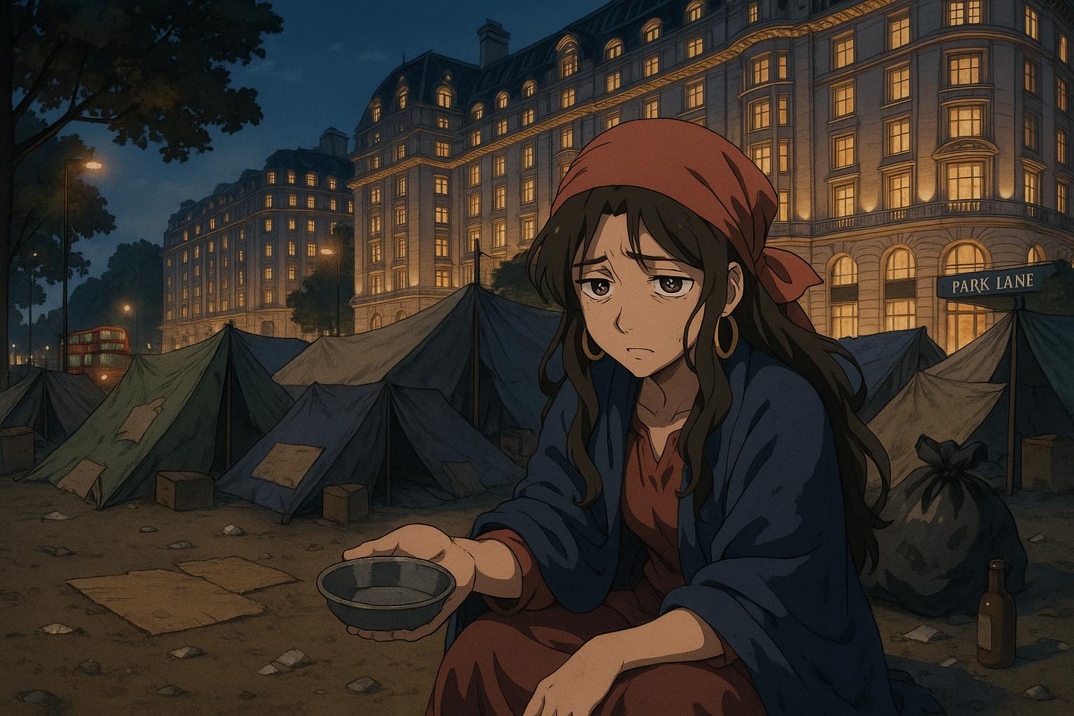 Homeless Roma camp on London’s Park Lane spotlights failures in urban governance and migration policy