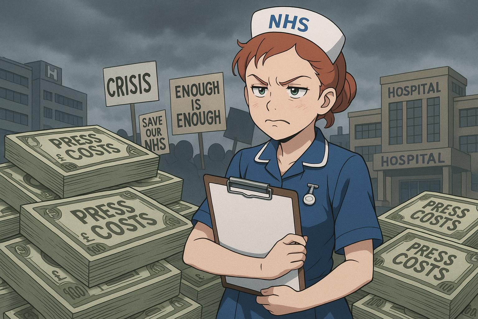 Scotland’s public sector spends over £100 million on press staff amid NHS crisis