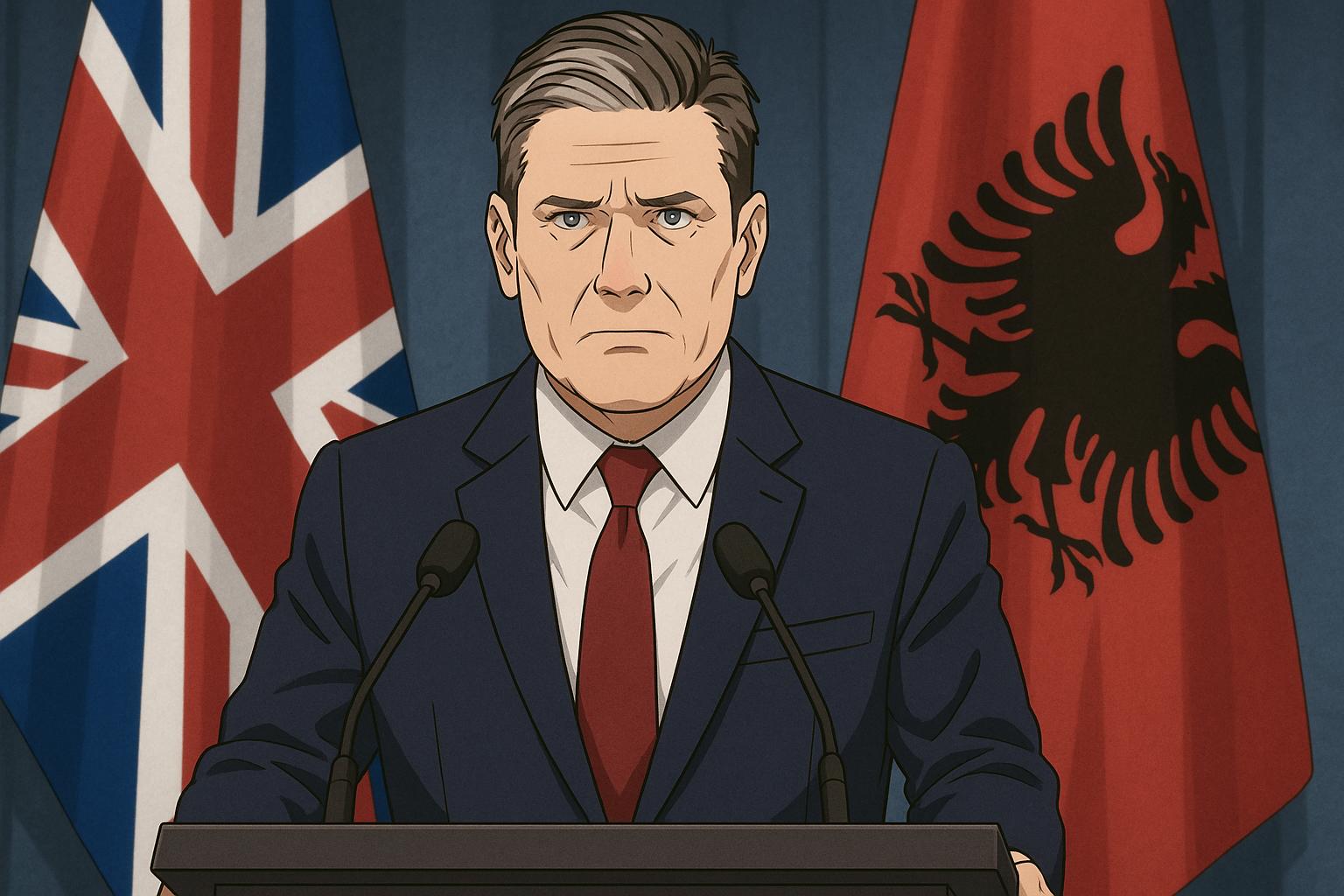 Starmer faces mounting crisis as Albania rejects UK asylum hub plan amid economic uncertainty