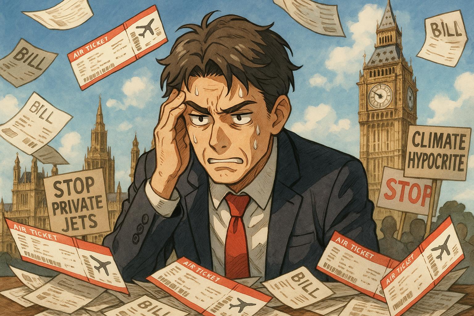 Starmer’s £102,000 travel bill exposes Labour’s environmental and fiscal contradictions