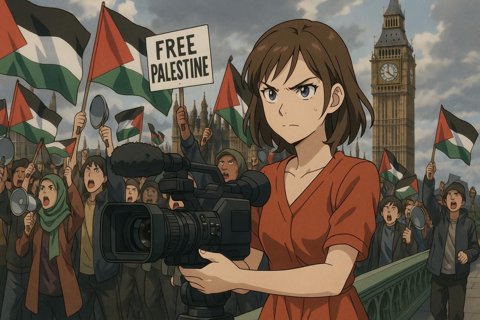 Pro-Palestinian activists disrupt Gal Gadot’s filming amid rising political tensions in London