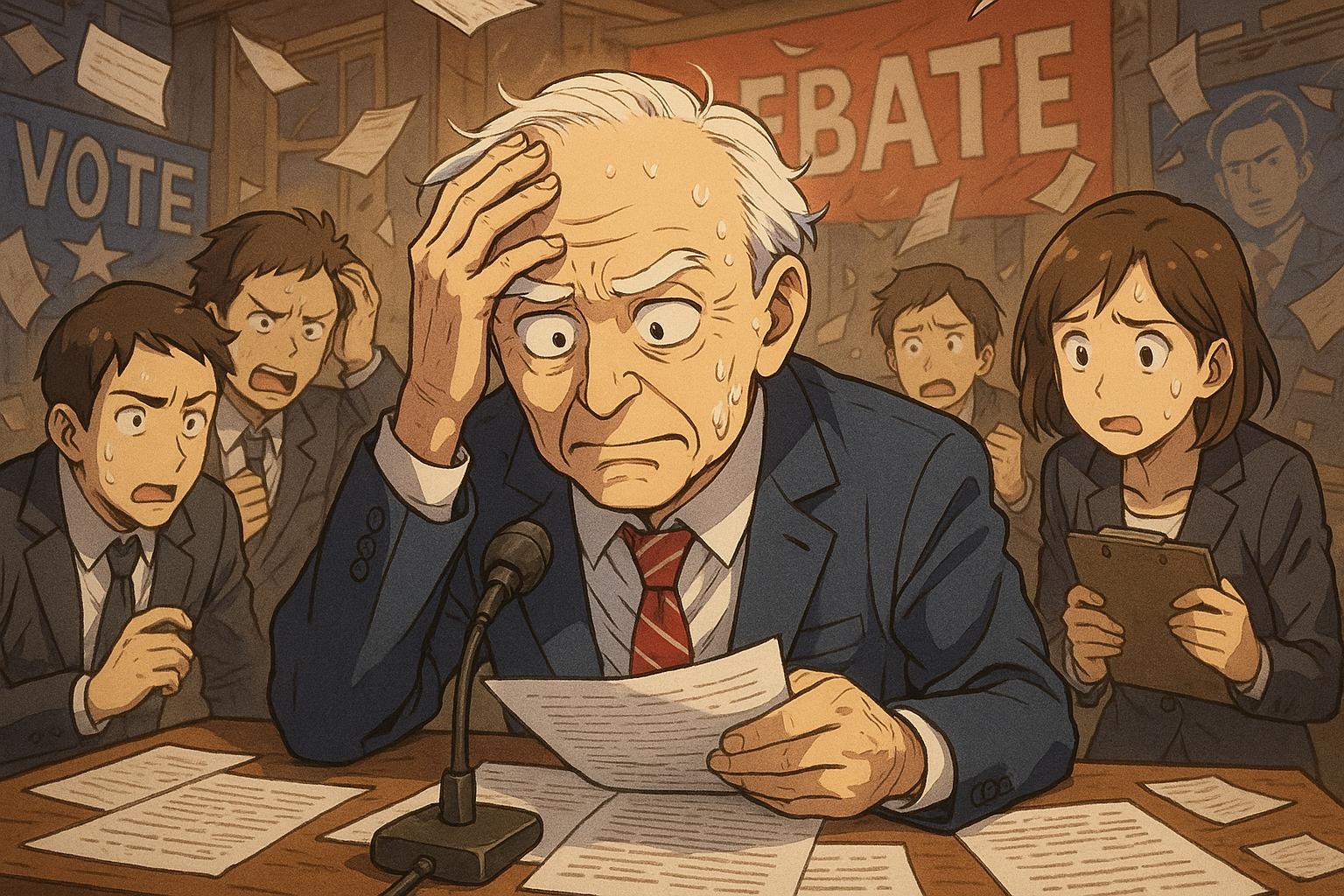 Ron Klain’s concerns about Biden’s debate readiness mirror anxieties over Labour’s leadership competence