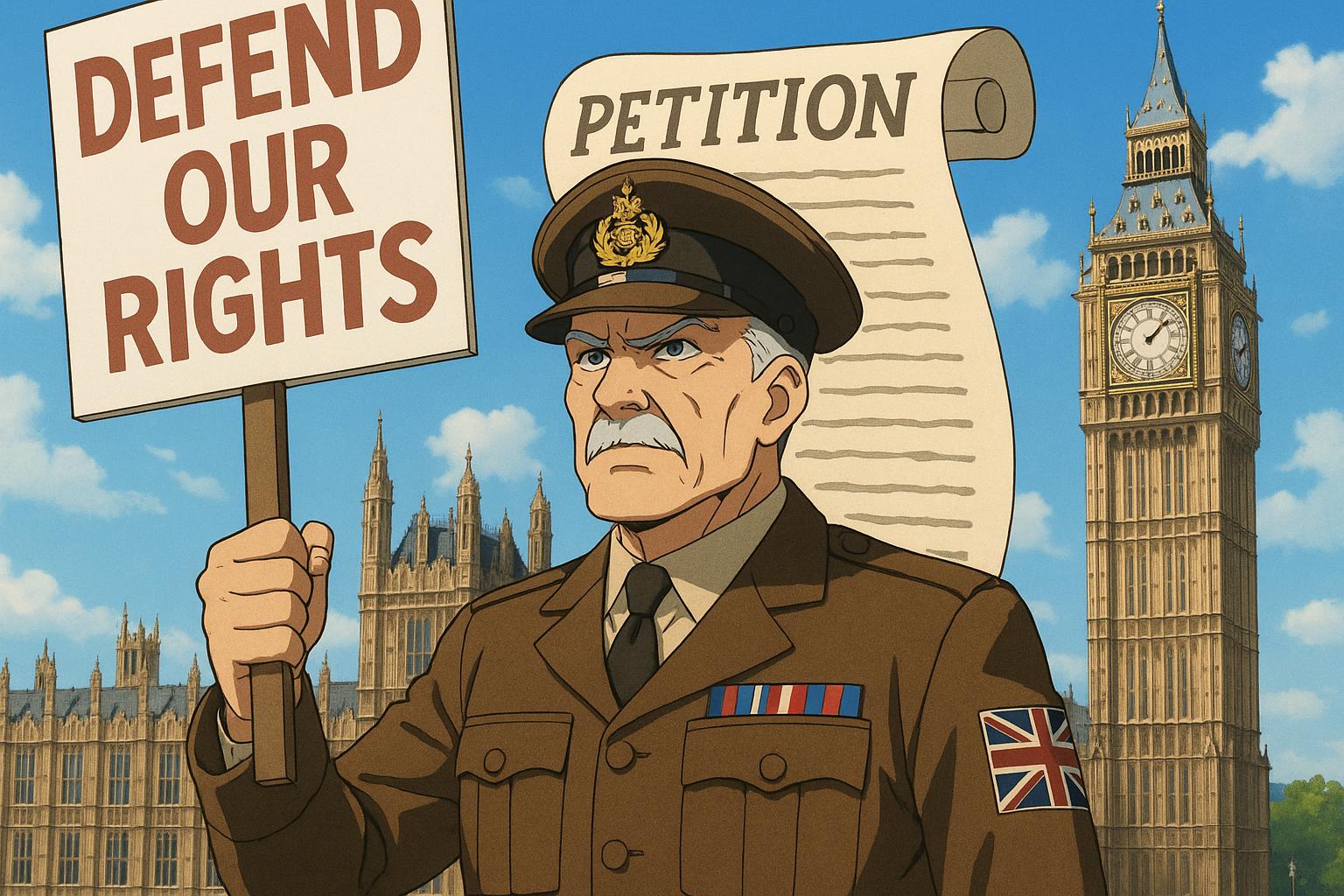 British veterans face government backlash amid rising petition to protect rights from prosecution