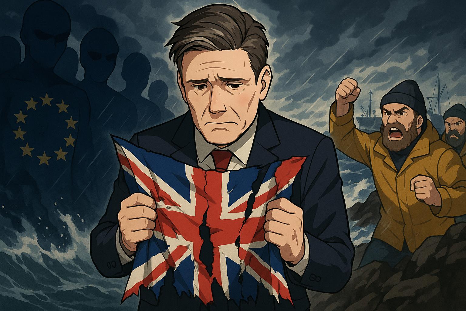 Keir Starmer’s EU agreement sparks accusations of betrayal and sovereignty loss