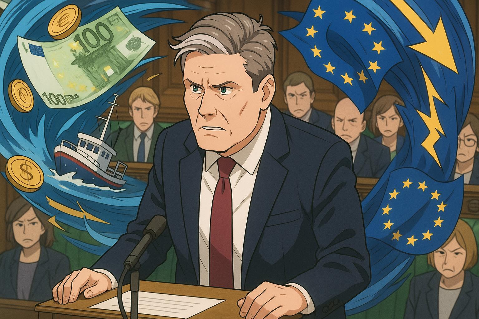 Keir Starmer faces backlash over undisclosed £200 million Erasmus+ cost and fishing rights in Brexit deal