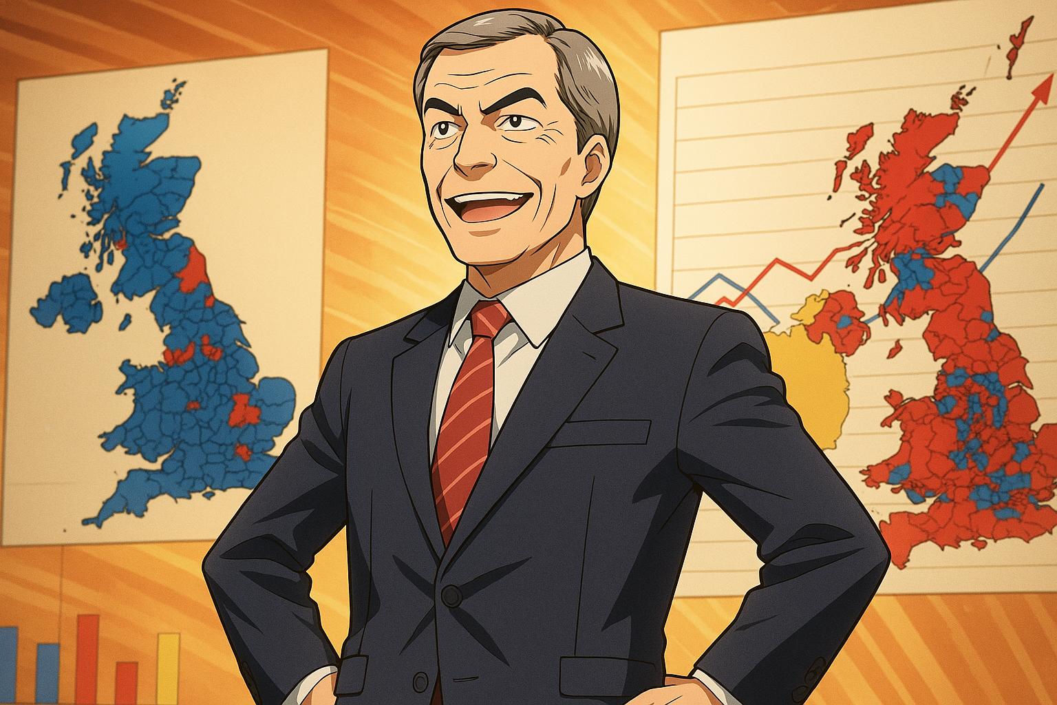 Nigel Farage’s party surges to 29% as Conservatives hit lowest poll ratings since 2019