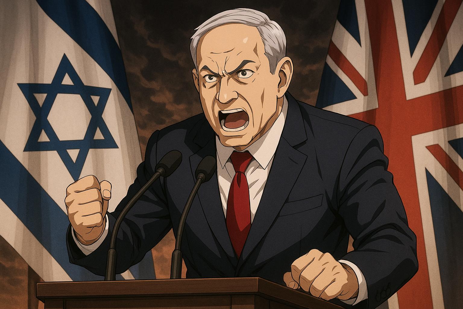 Netanyahu condemns Starmer’s arms suspension as betrayal amid Gaza conflict