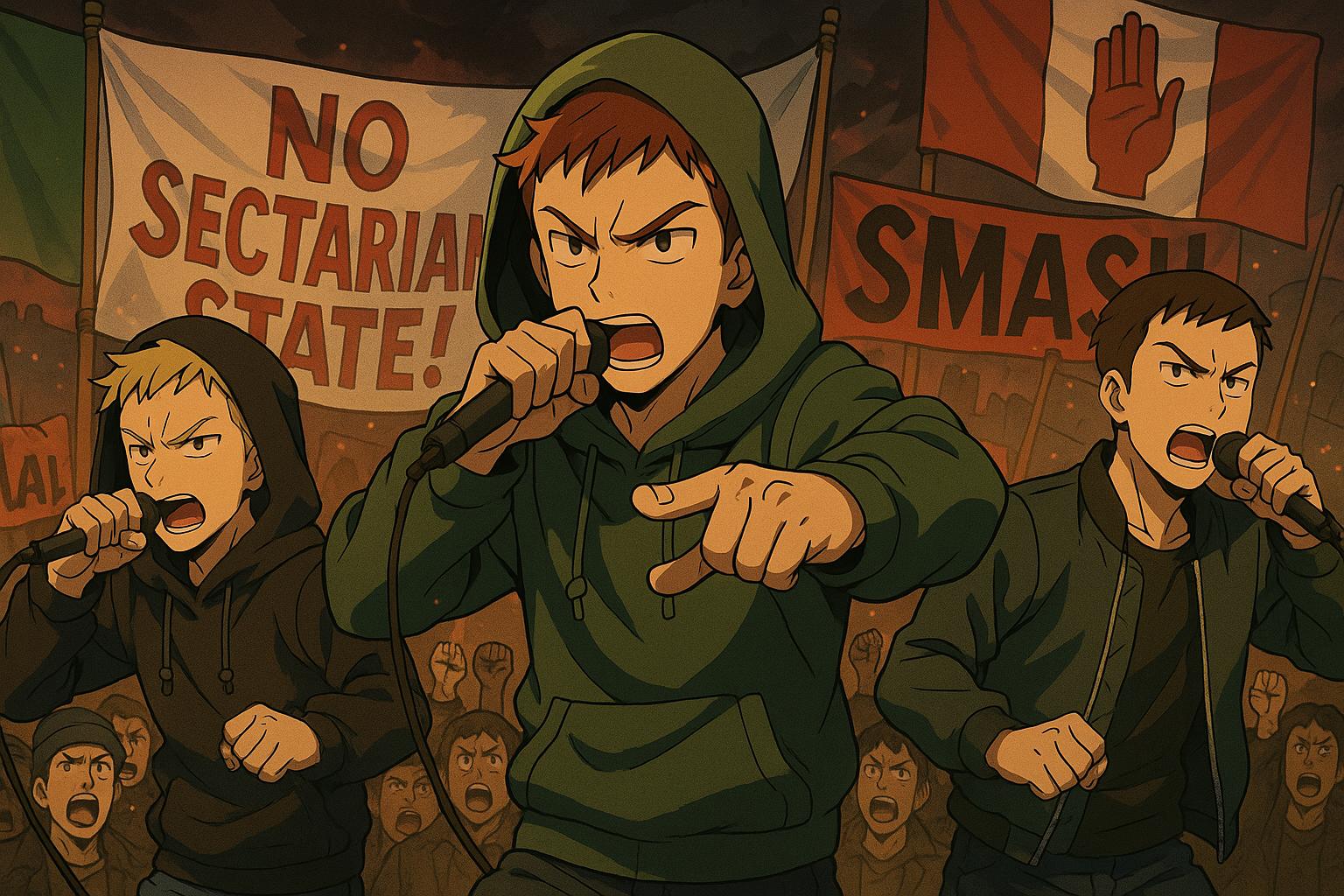 Northern Irish rap trio sparks controversy with Thatcher mockery amid terrorism charge