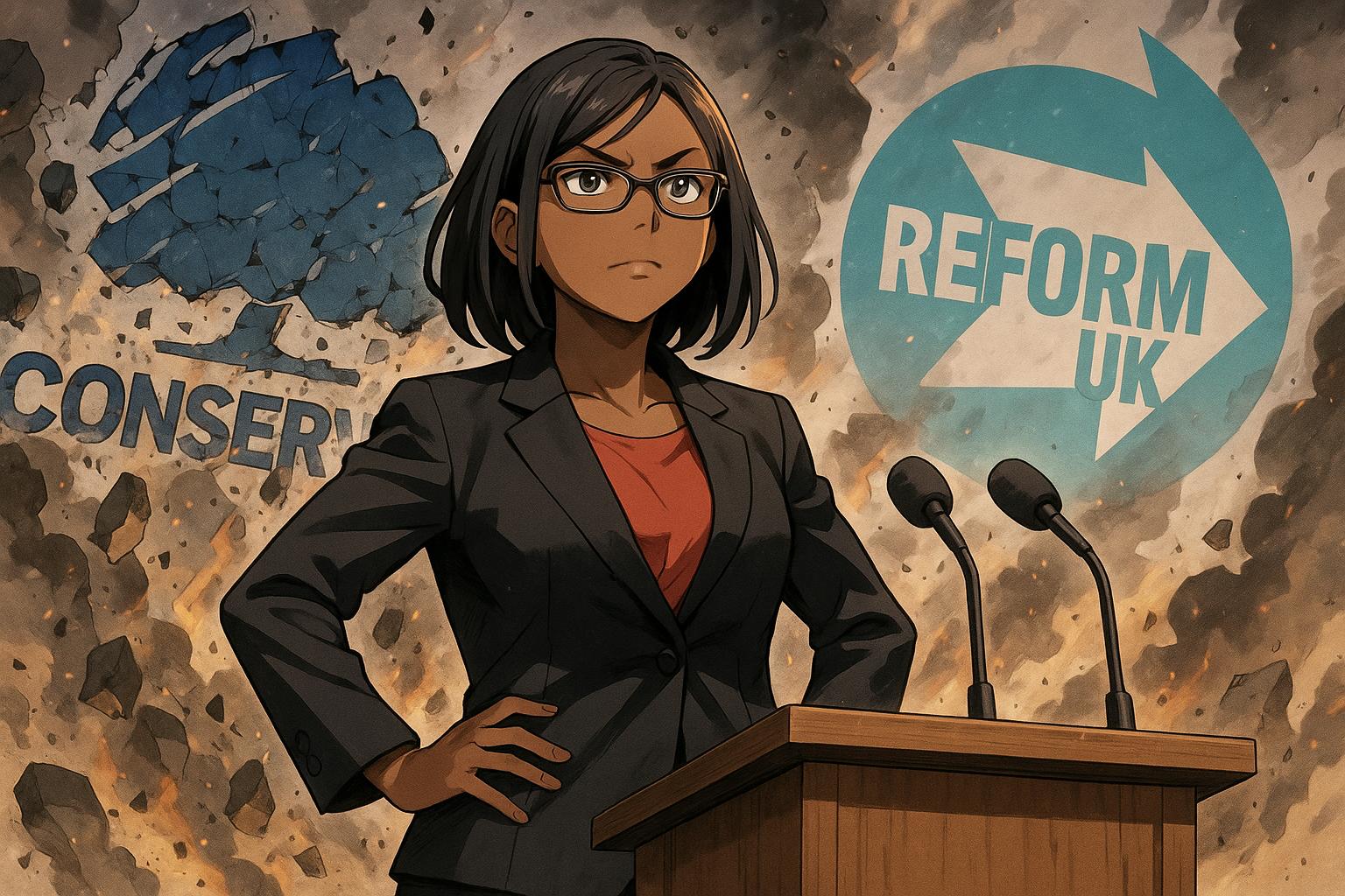 Kemi Badenoch faces historic test to revive Conservative Party amid Reform UK surge