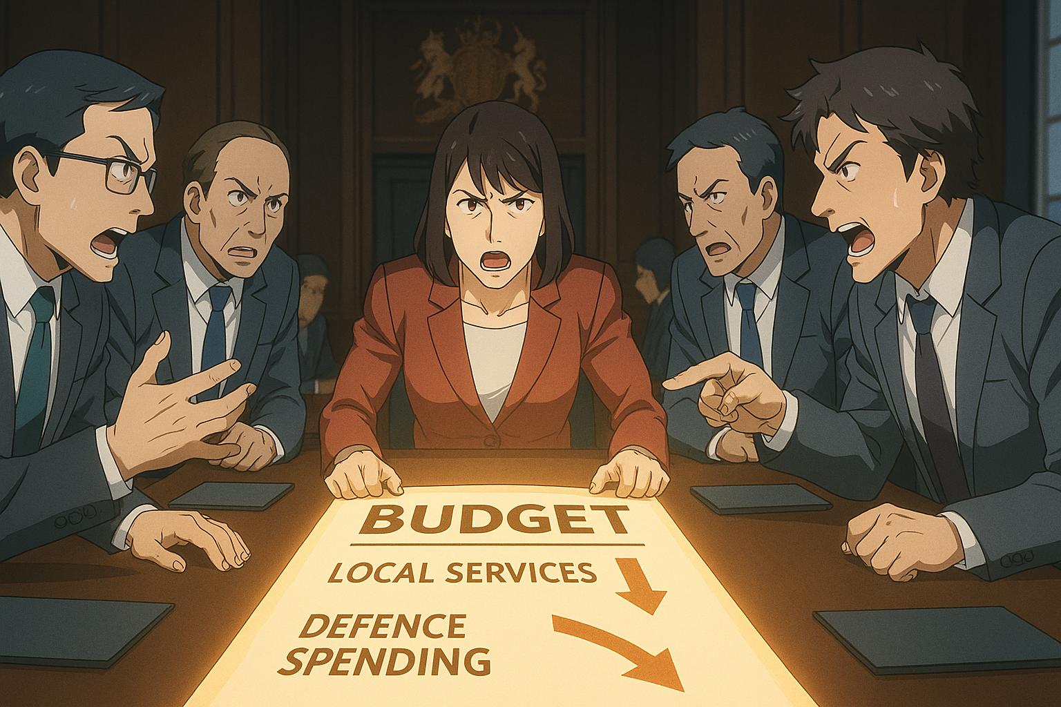 Spending Review tensions rise as government faces hard choices on public services and defence