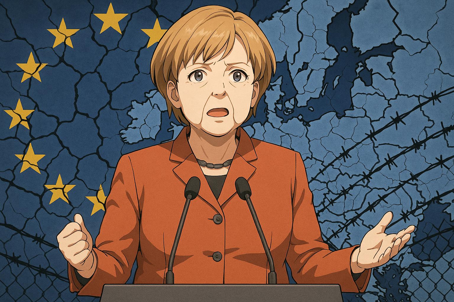 Angela Merkel warns EU unity at risk amid Germany’s hardline migration shift
