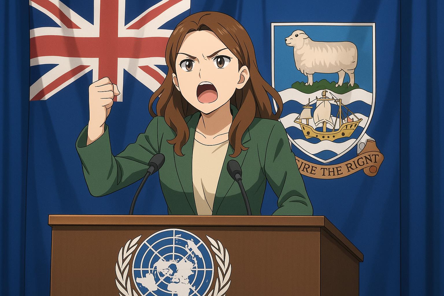 Falkland Islands’ leader condemns Argentina’s sovereignty claims as neo-colonialism at the UN