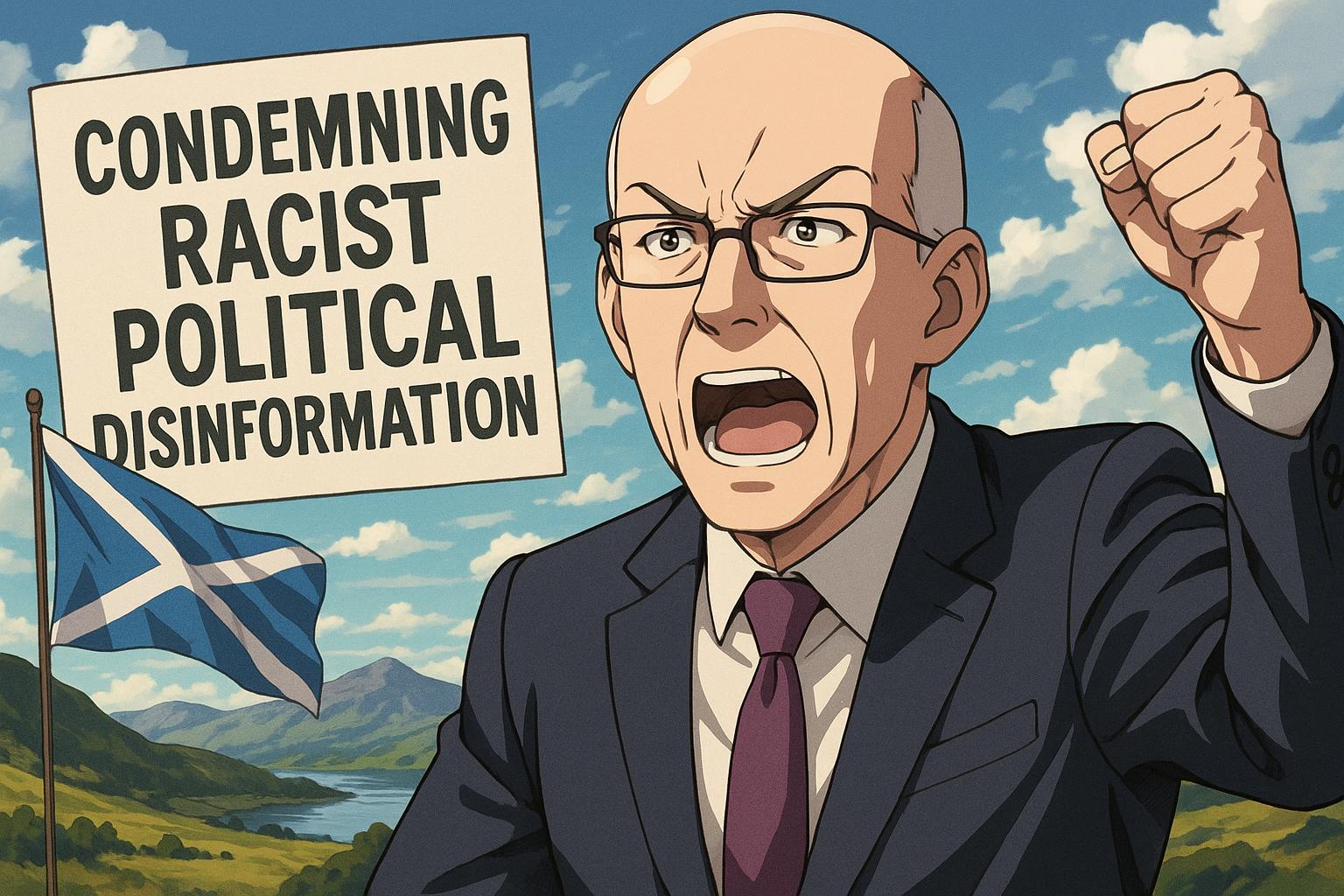 John Swinney condemns racist disinformation against Anas Sarwar amid heated Scottish by-election