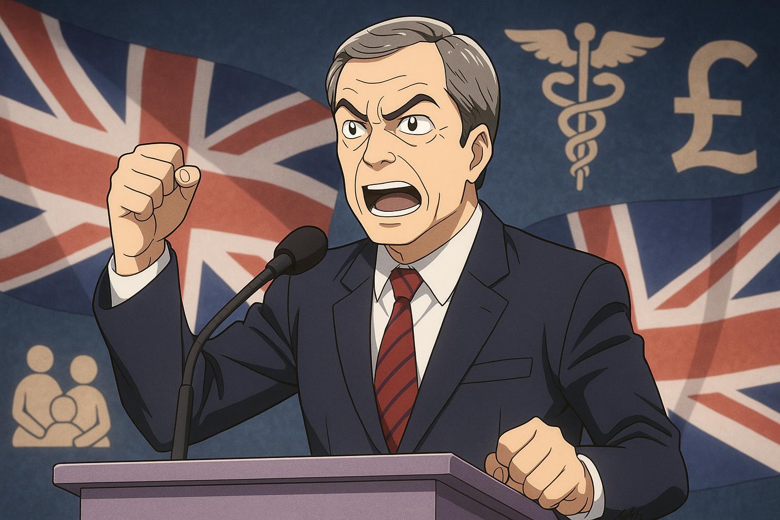 Nigel Farage resurfaces with nativist welfare proposals amid Labour’s policy recalibration