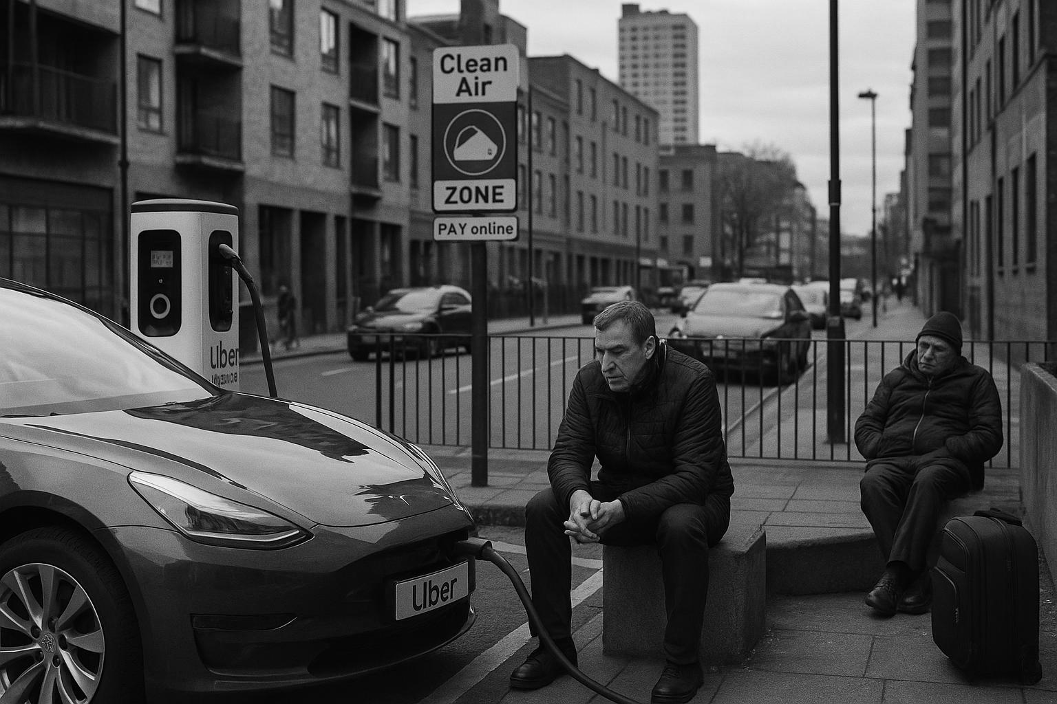 TfL’s congestion charge cut threatens thousands of London Uber drivers’ electric vehicle future