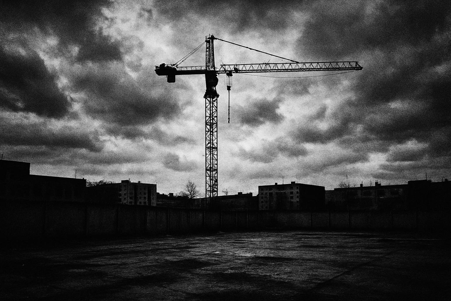 Private investment and big commercial schemes lift construction starts but social housing lags