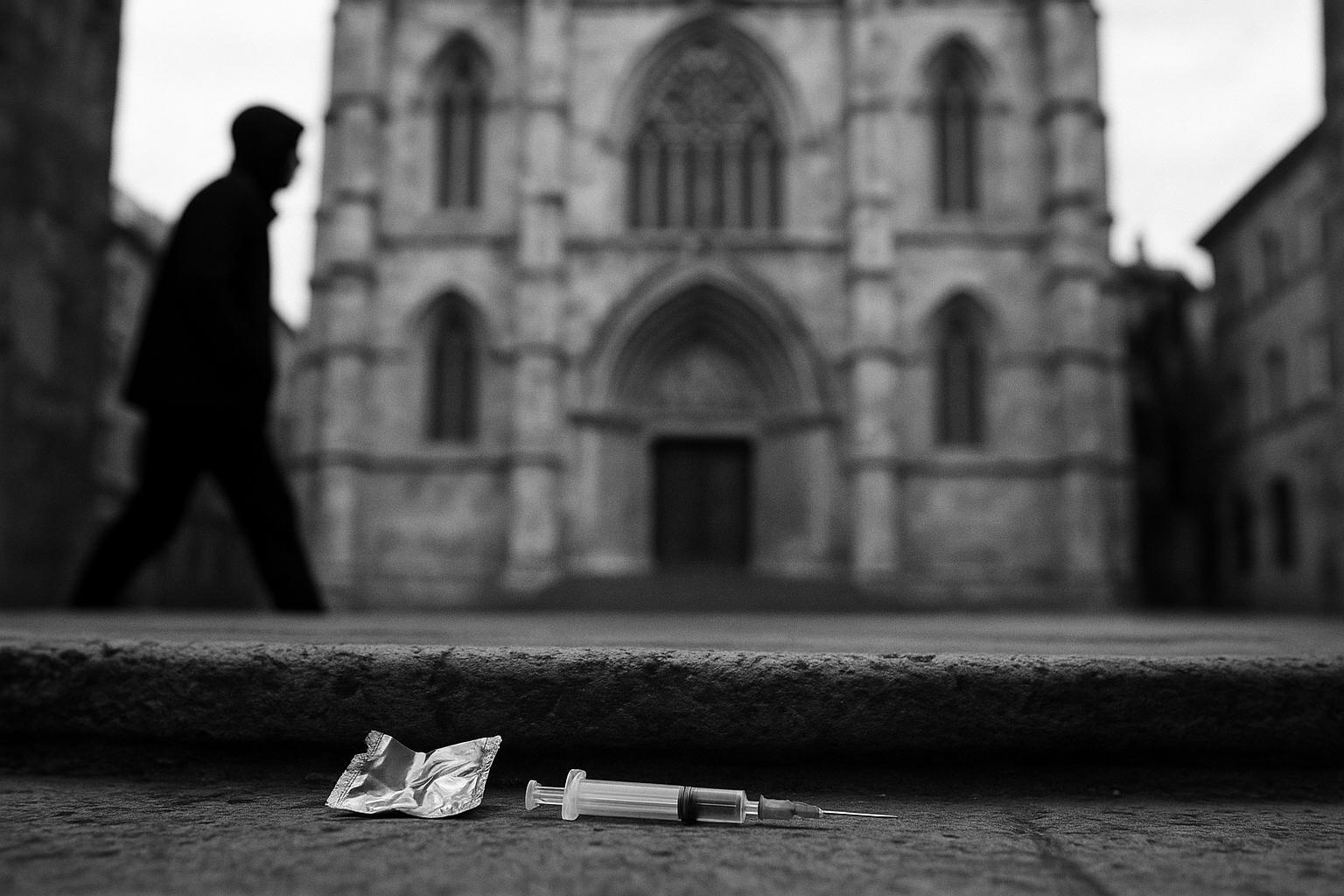 Drug dealing at Westminster Cathedral steps exposes clash between outreach and enforcement