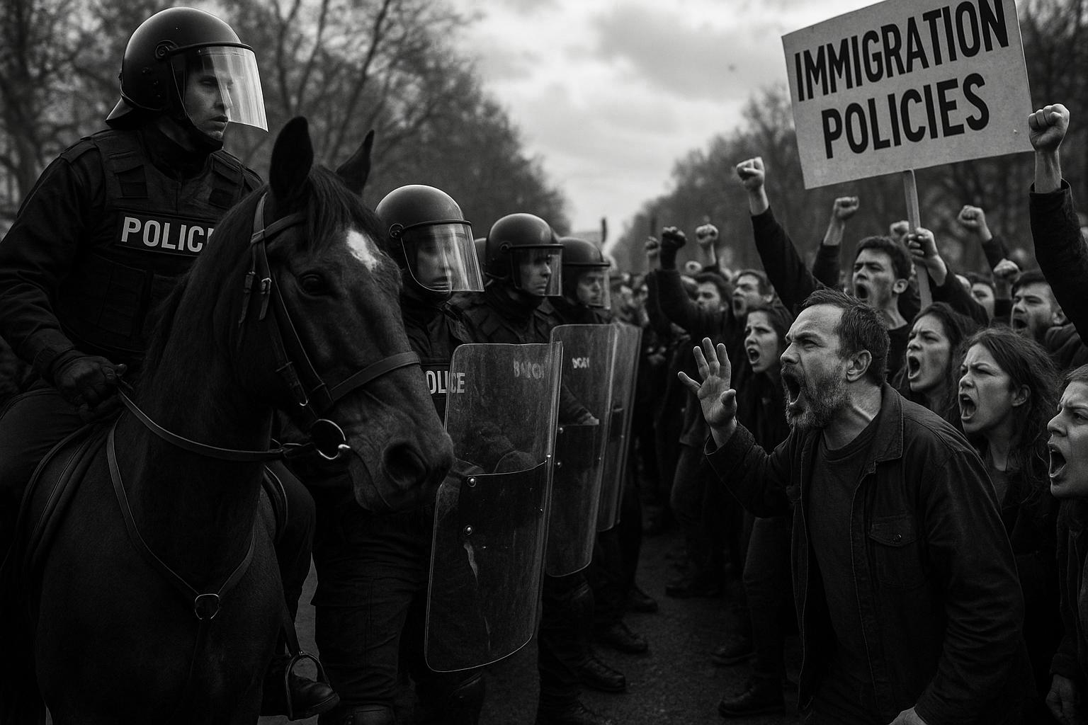 UK protests expose rising backlash against hotel housing for asylum seekers
