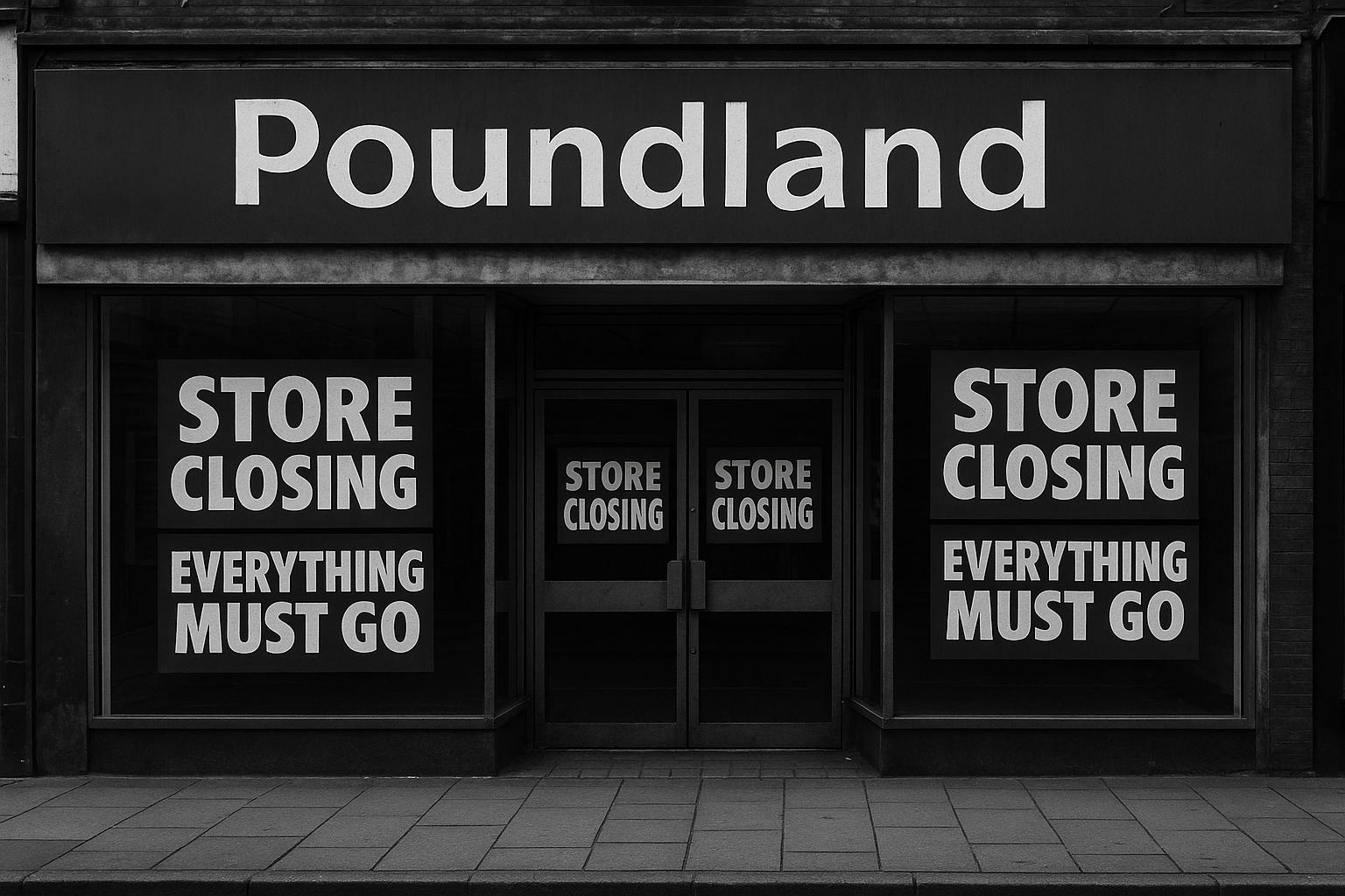 Poundland’s store closures signal a decline in Britain’s discount retail sector