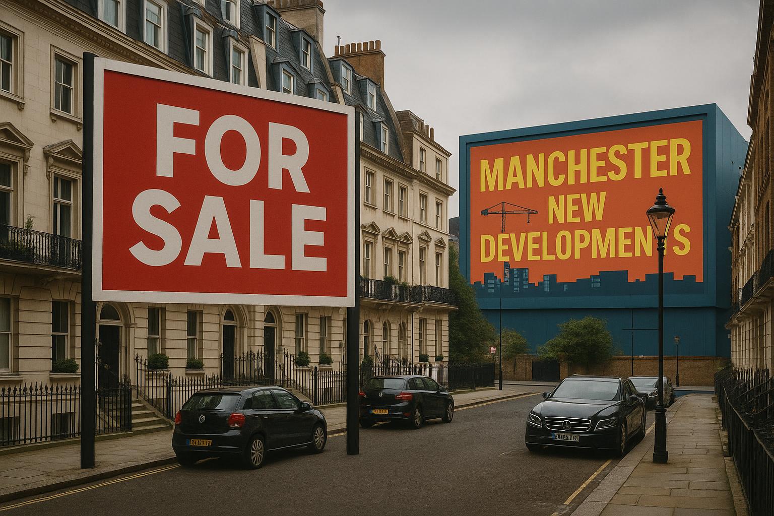 UK housing market fractures as London declines and Manchester thrives amid policy failures