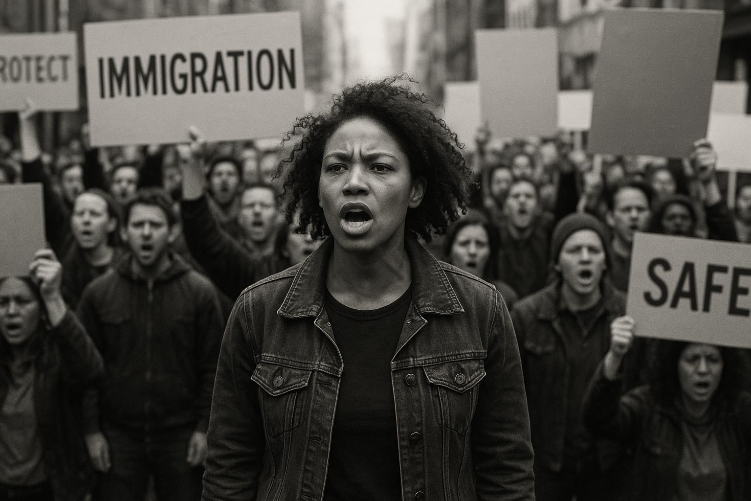 Pink Ladies protests escalate in east London over immigration and community safety concerns