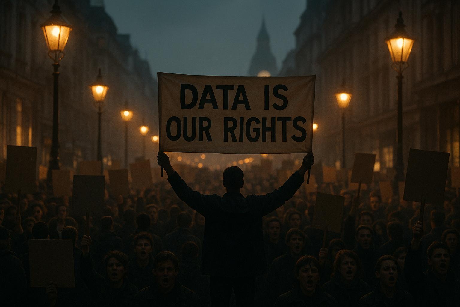 London protests rally against government’s digital ID plans amid growing civil liberties fears