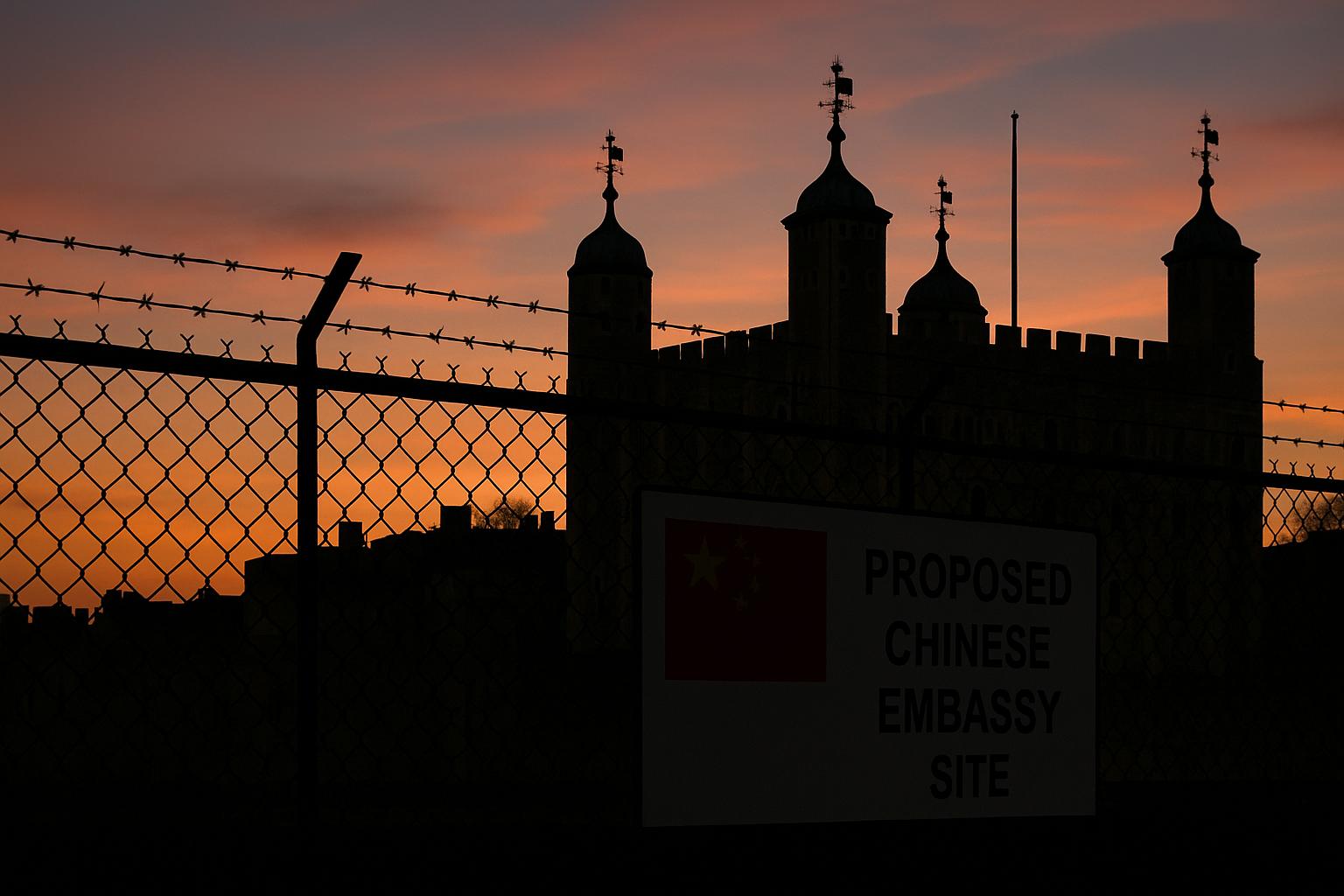 UK faces pivotal moment as Labour delays decision on new Chinese embassy amid security fears