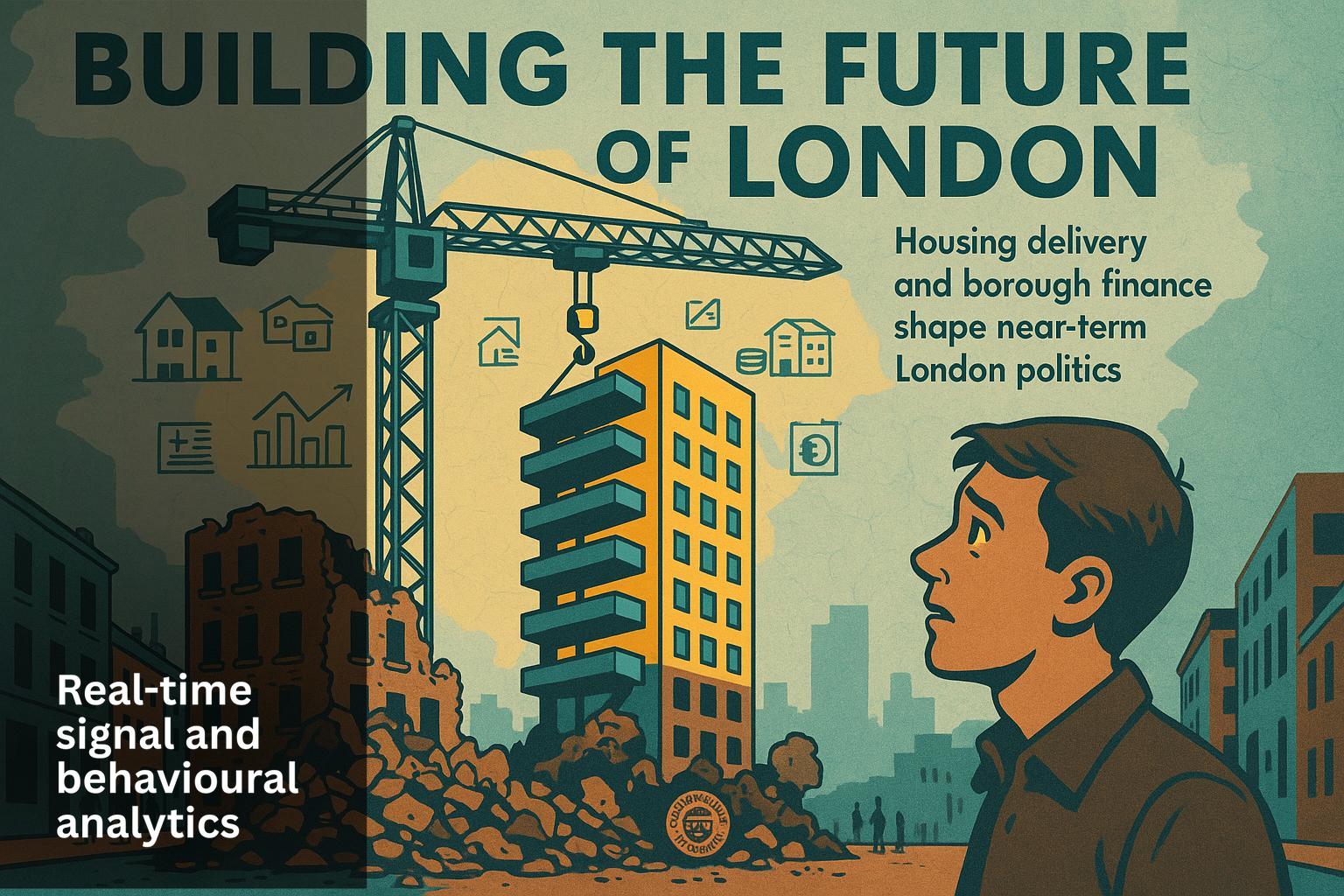 Housing delivery and borough finance shape near-term London politics