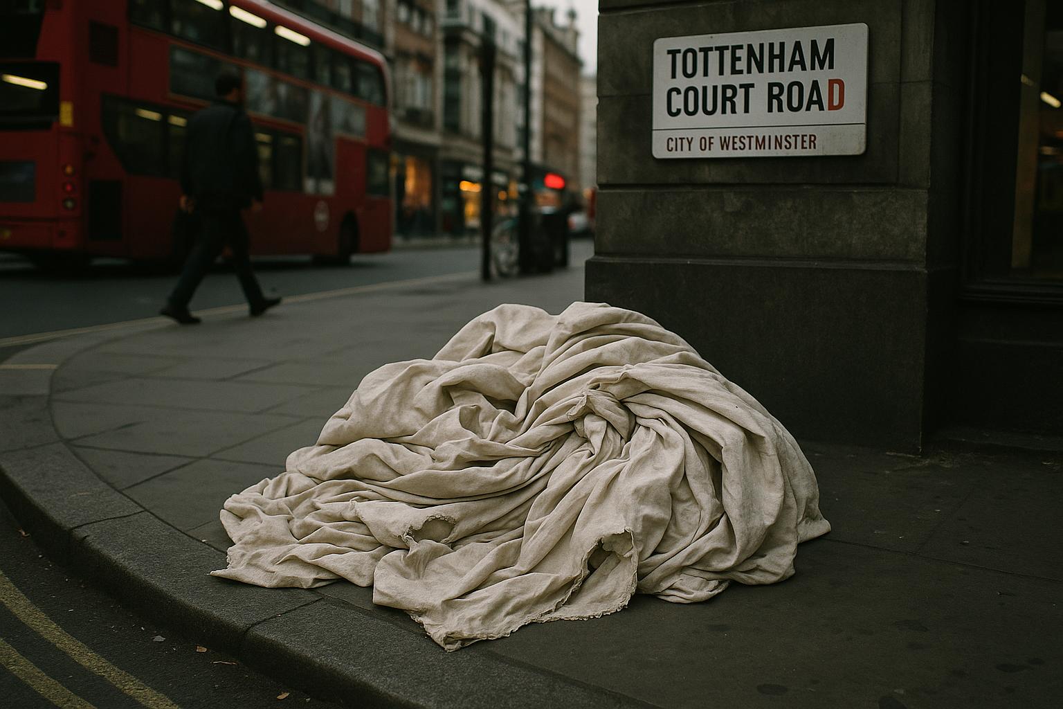 London’s Tottenham Court Road faces rising chaos as homelessness and unchecked immigration escalate