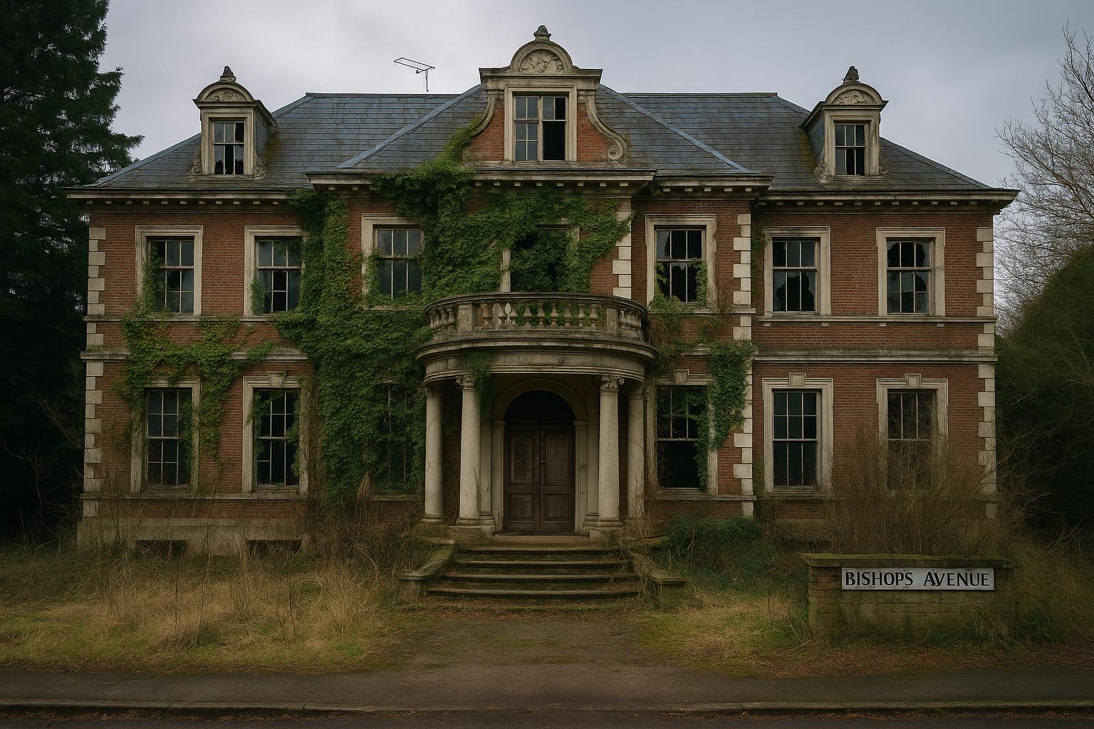 Neglected Bishops Avenue mansions expose failure of sanctions enforcement and foreign influence